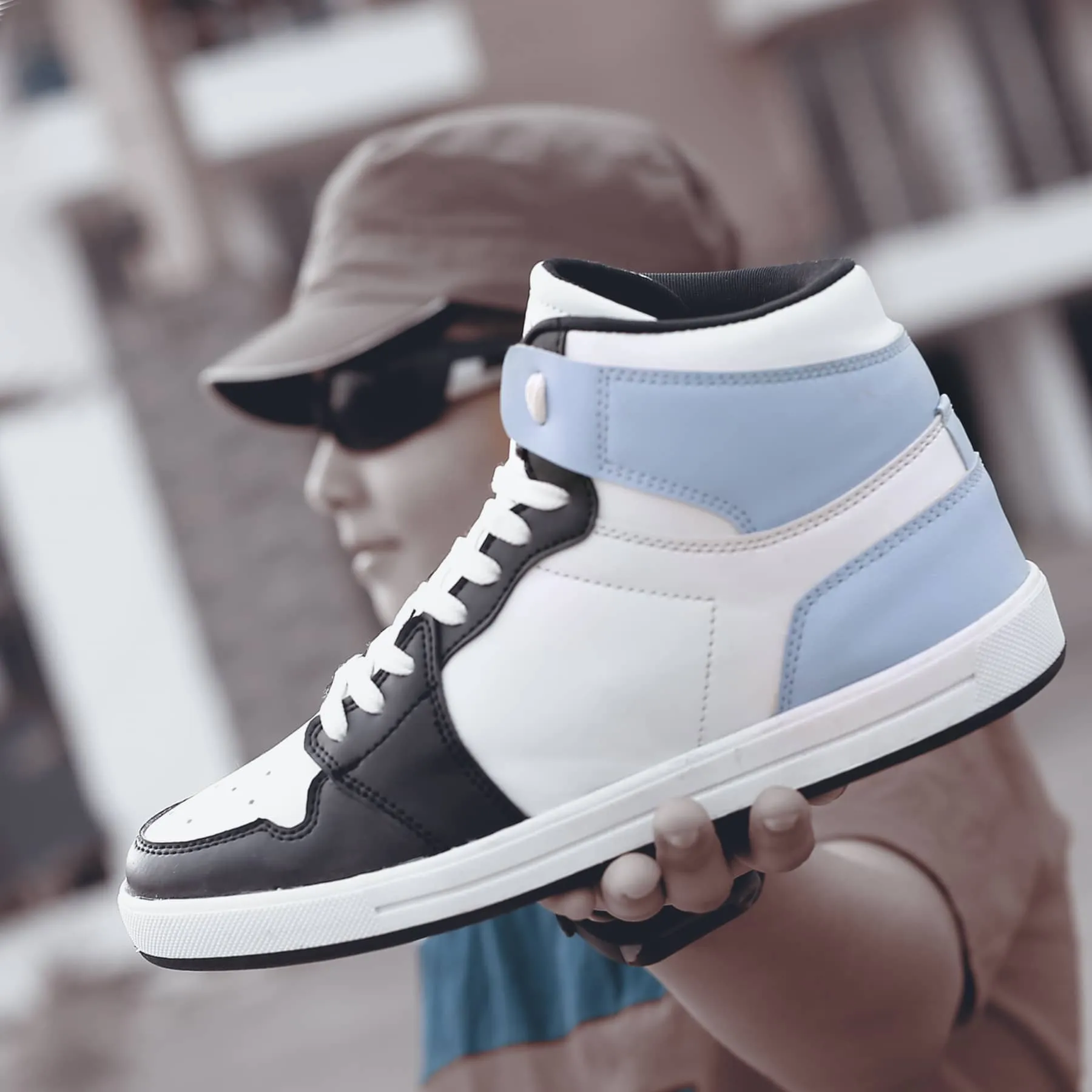 Bacca Bucci Jungen oder Mädchen Streetwear Flache Absätze High-Top Modeturnschuhe (Alter: 8 bis 12 Jahre)