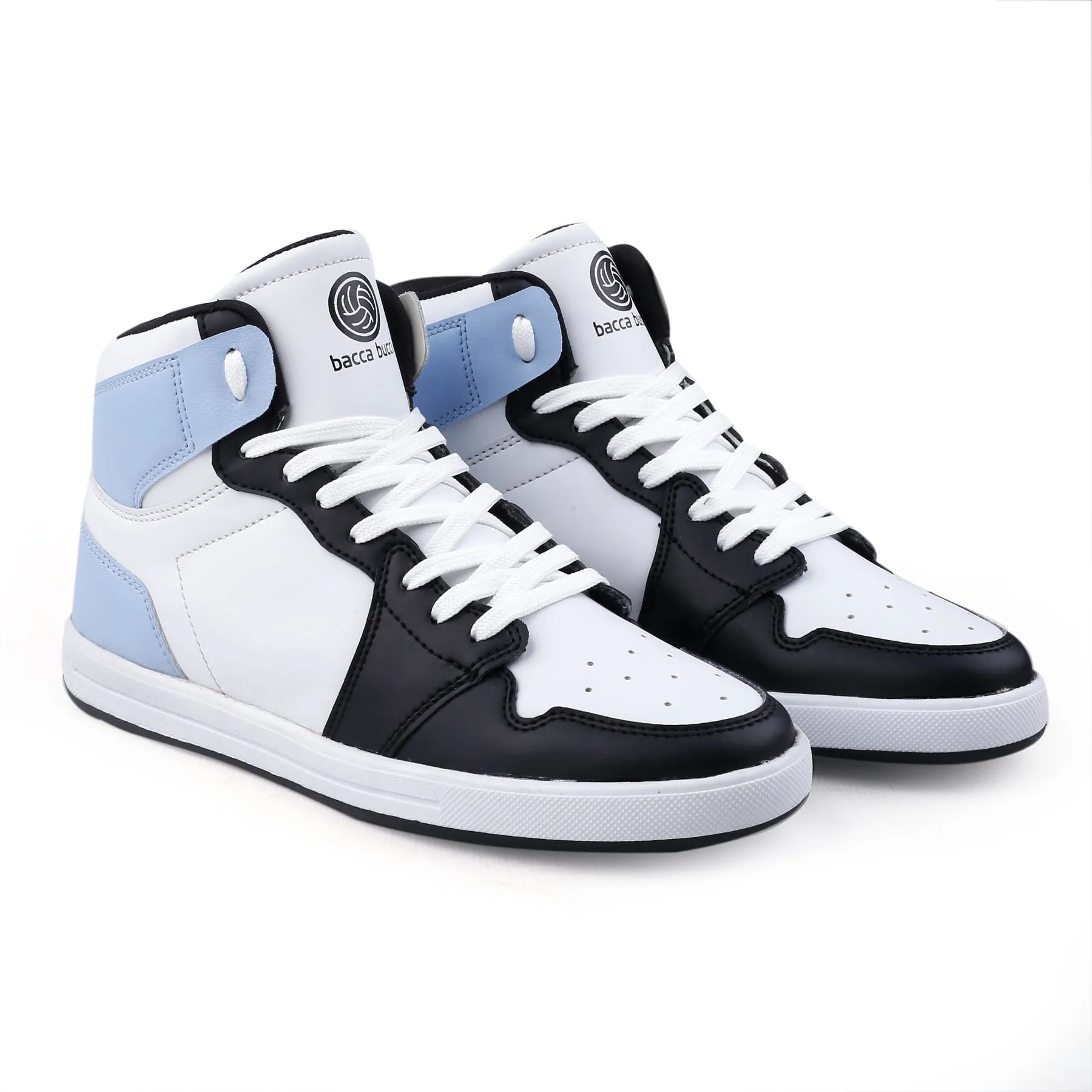 Bacca Bucci Jungen oder Mädchen Streetwear Flache Absätze High-Top Modeturnschuhe (Alter: 8 bis 12 Jahre)