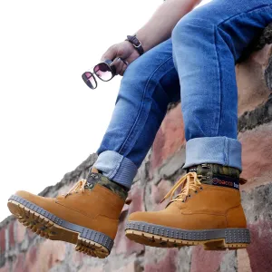 Bacca Bucci Herren URBAN Stiefel | Wildleder Stiefel für extra Komfort & Haltbarkeit