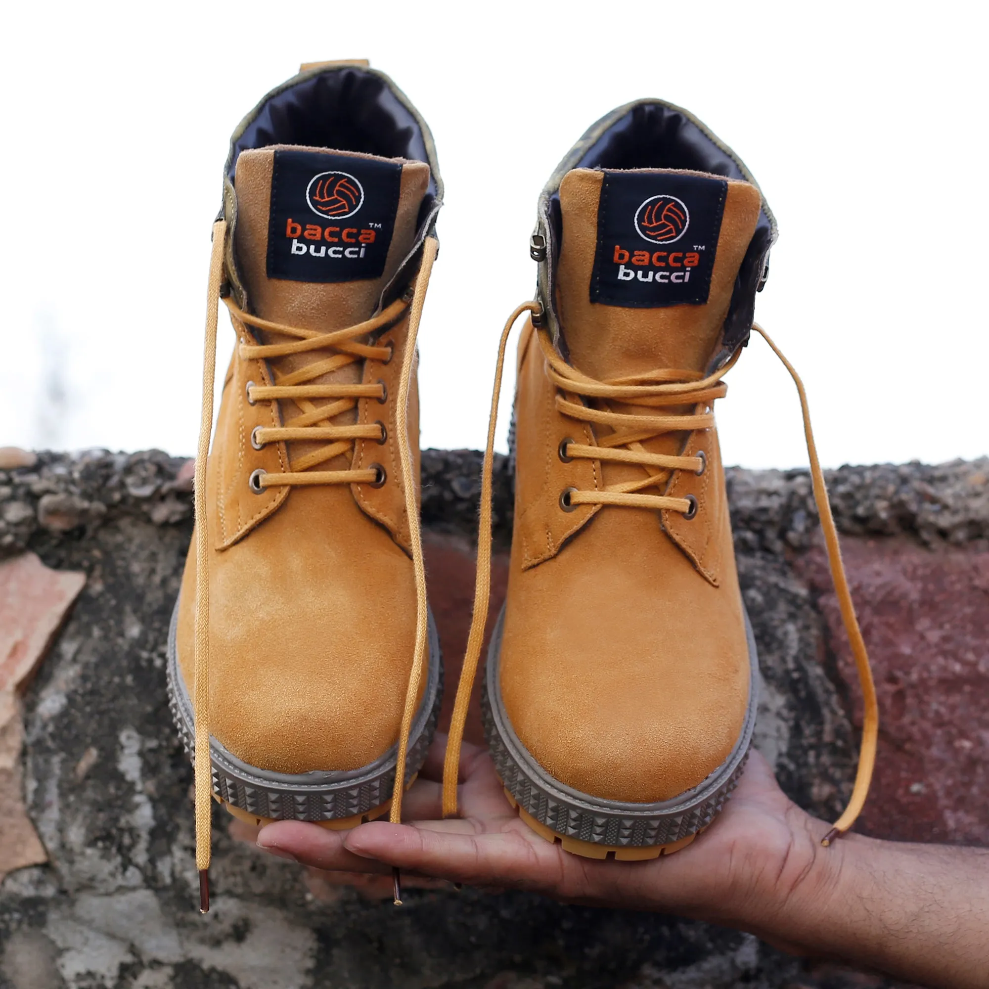 Bacca Bucci Herren URBAN Stiefel | Wildleder Stiefel für extra Komfort & Haltbarkeit