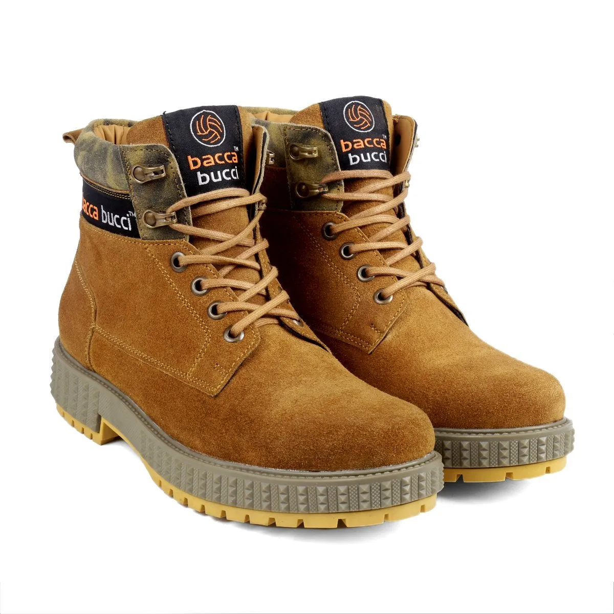 Bacca Bucci Herren URBAN Stiefel | Wildleder Stiefel für extra Komfort & Haltbarkeit