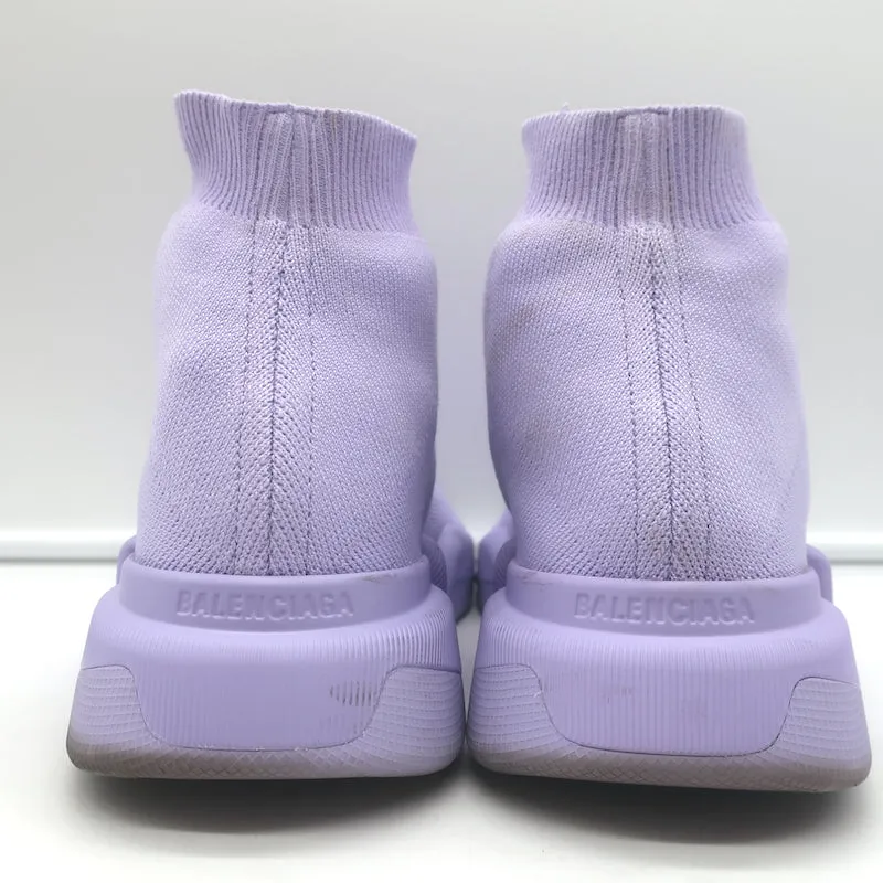 Balenciaga Speed 2.0 Sock-Sneaker in Lila Stretch-Strick Größte 9