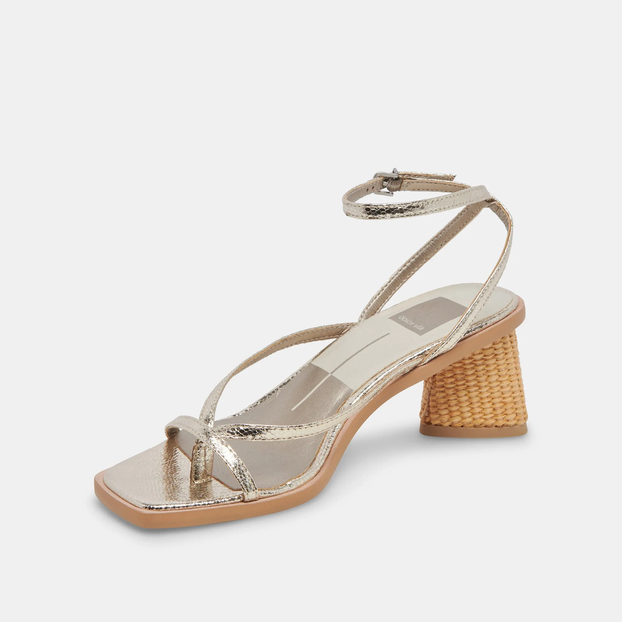 BANITA SANDALEN HELLGOLD GESPRENGTE STELLA