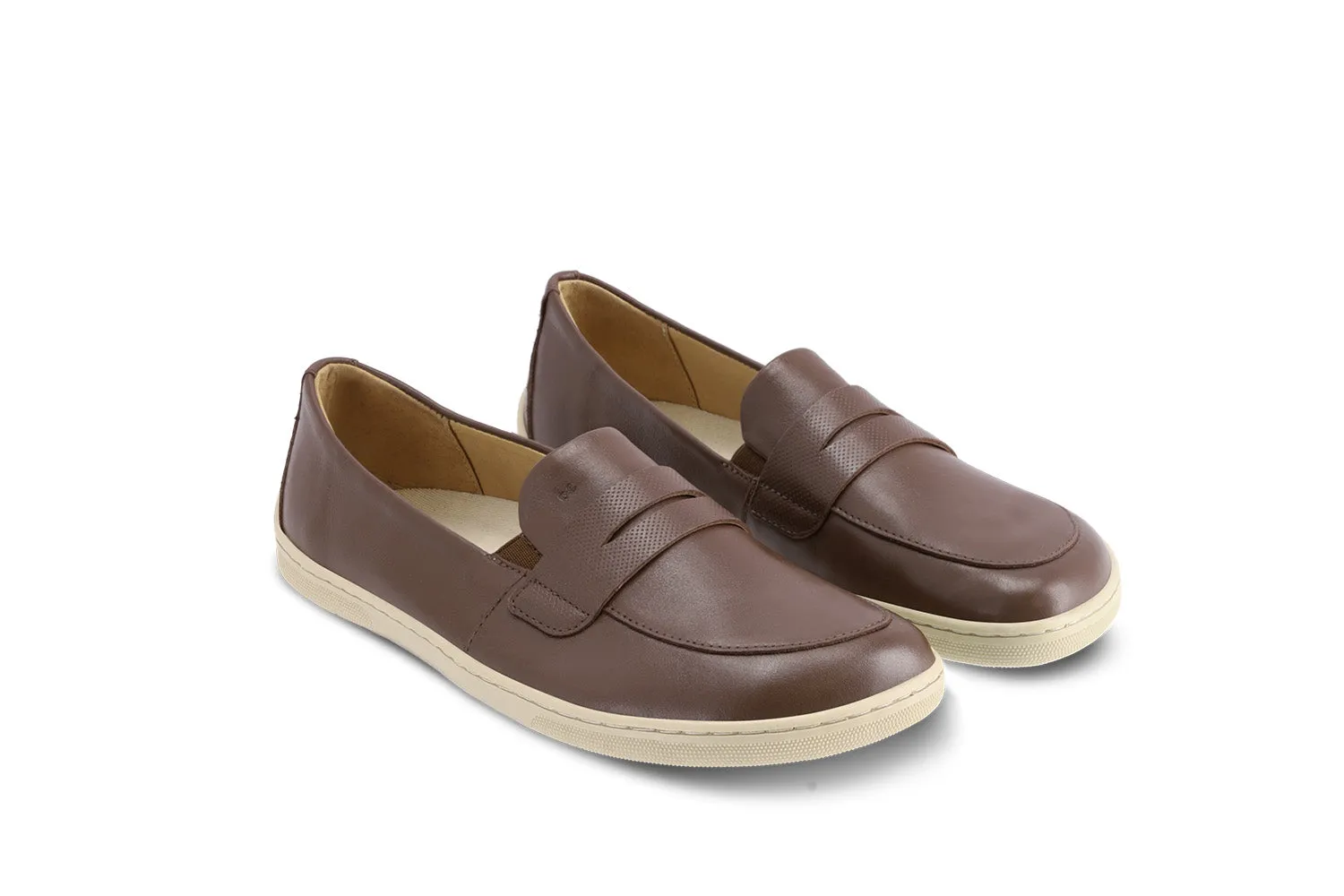 Barfuß-Mokassins Be Lenka Buena - Dunkelbraun & Beige (UNISEX) Schuhe_Be Lenka_Schuhwerk