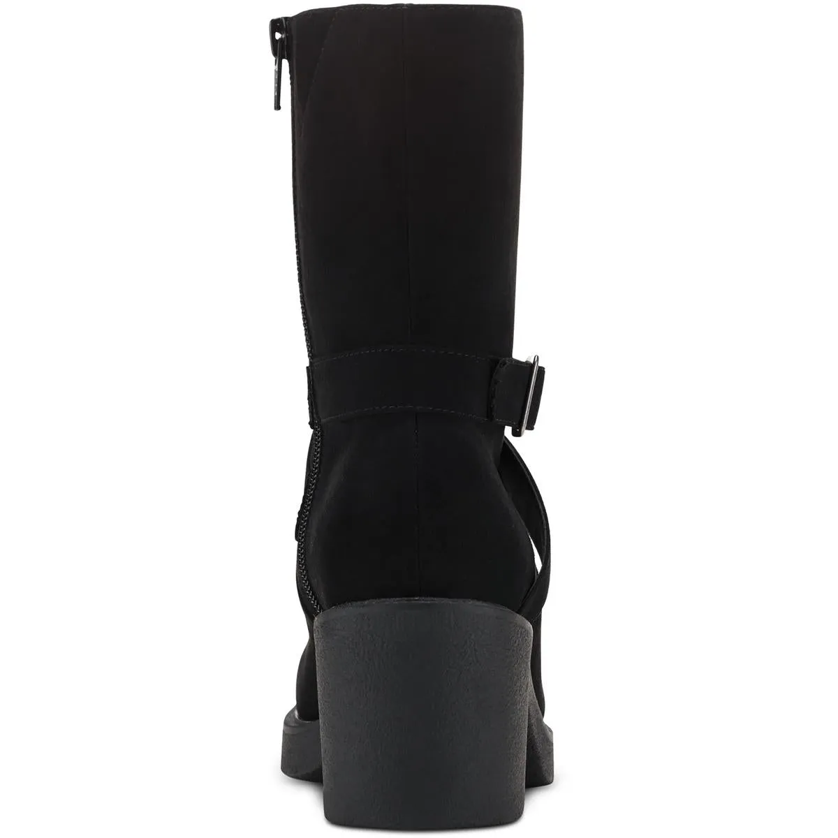 Bessiee Damen Stiefeletten mit Rundkappe aus Kunstleder ecco Schuhe