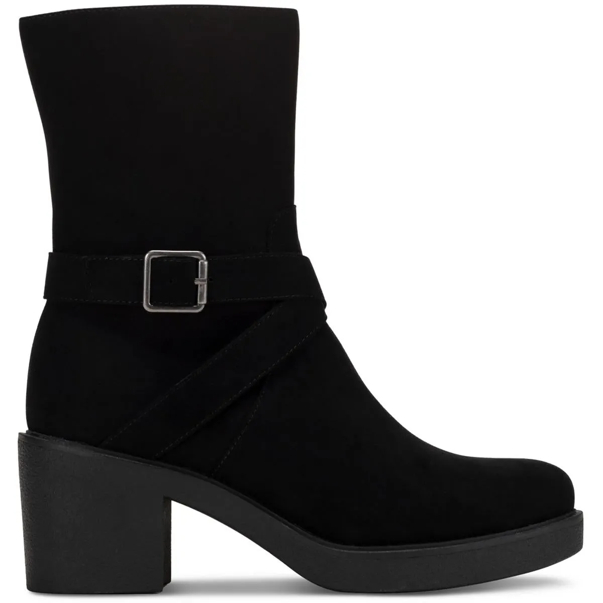 Bessiee Damen Stiefeletten mit Rundkappe aus Kunstleder ecco Schuhe