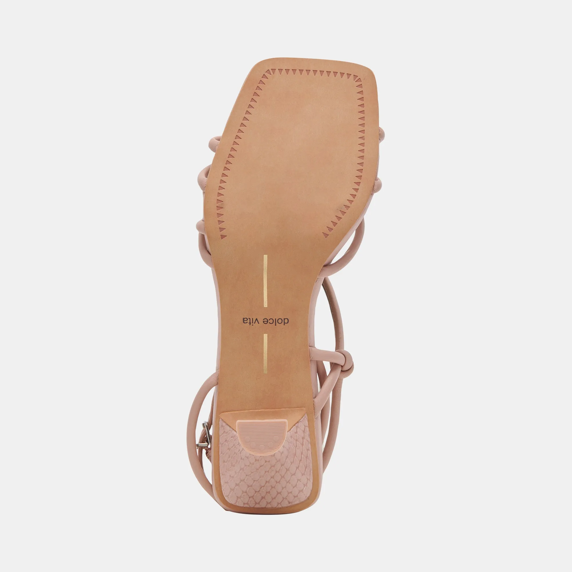 BEV WEITE ABSÄTZE ROSA LEDER