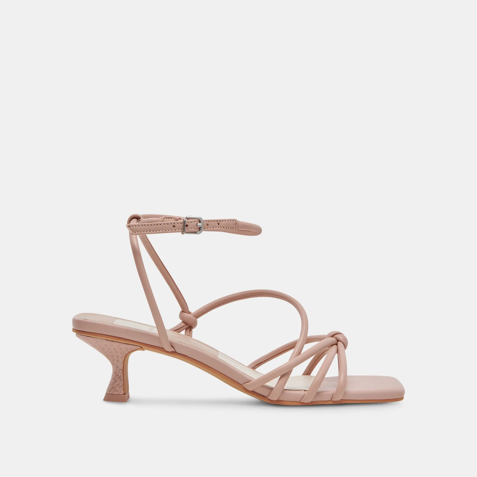 BEV WEITE ABSÄTZE ROSA LEDER