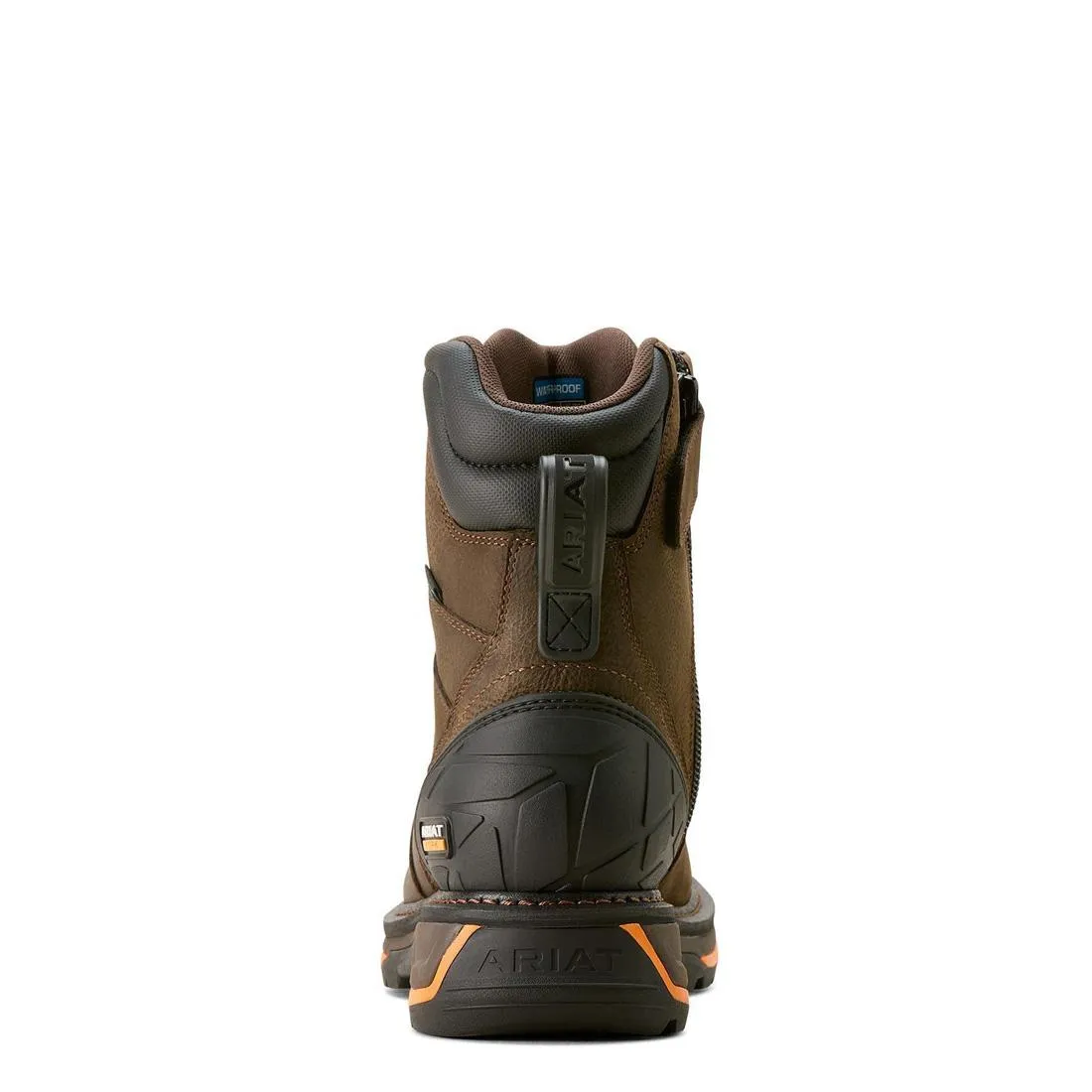 Big Rig 8 Zoll wasserdichter Stiefel mit weicher Spitze Iron Coffee