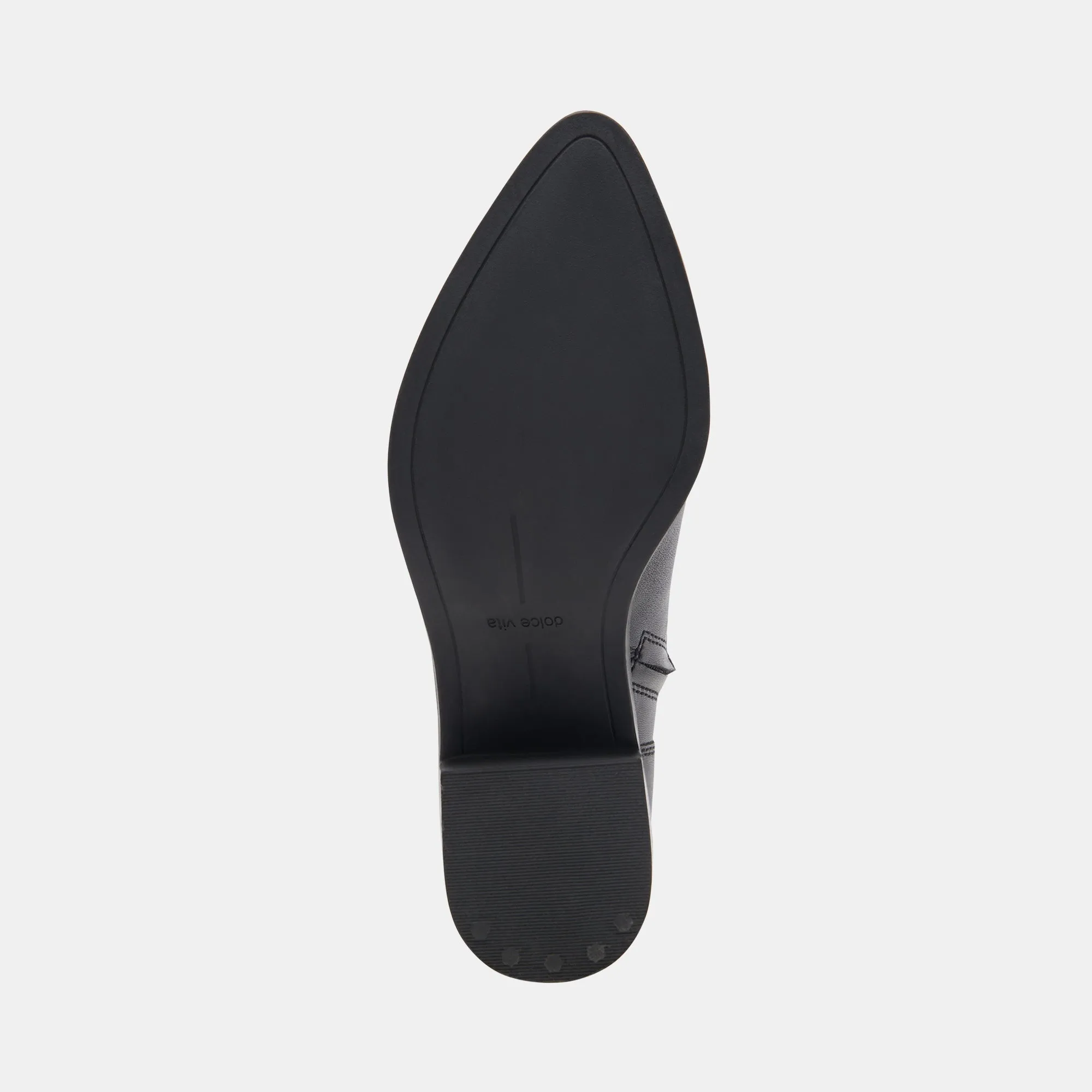 BILI H2O STIEFELETTEN AUS SCHWARZEM LEDER