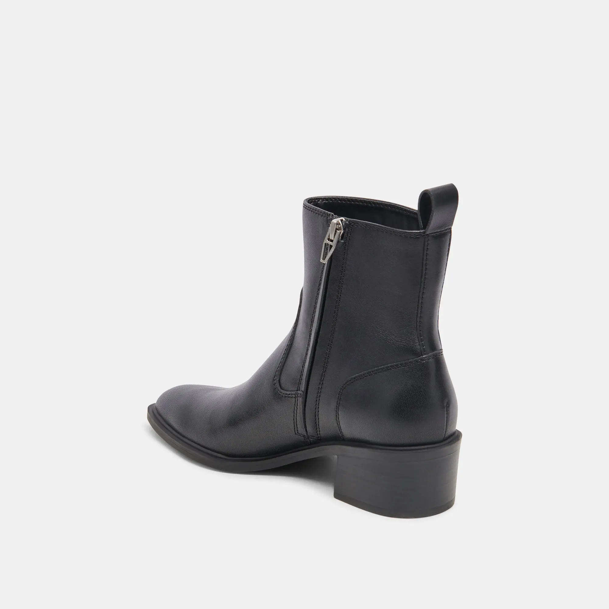 BILI H2O STIEFELETTEN AUS SCHWARZEM LEDER
