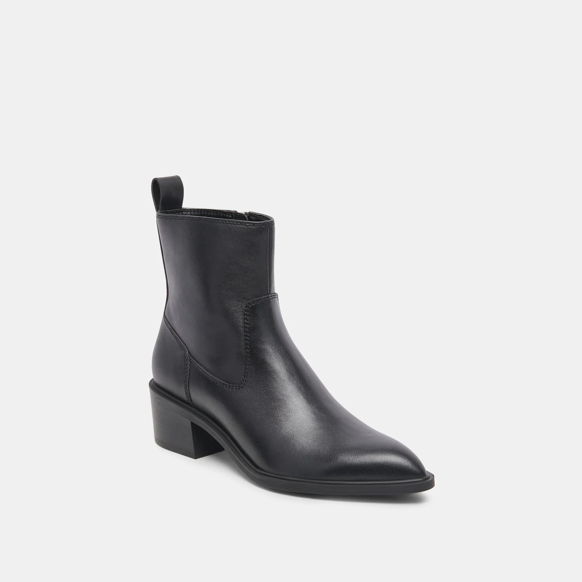 BILI H2O STIEFELETTEN AUS SCHWARZEM LEDER
