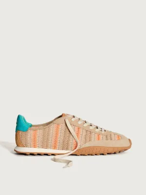 VOGEL GEWEBT BEIGE
