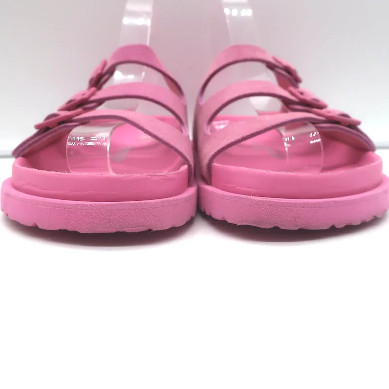 Birkenstock 1774 III Florida Slide Sandalen Azalea Pink Wildleder Größe 40