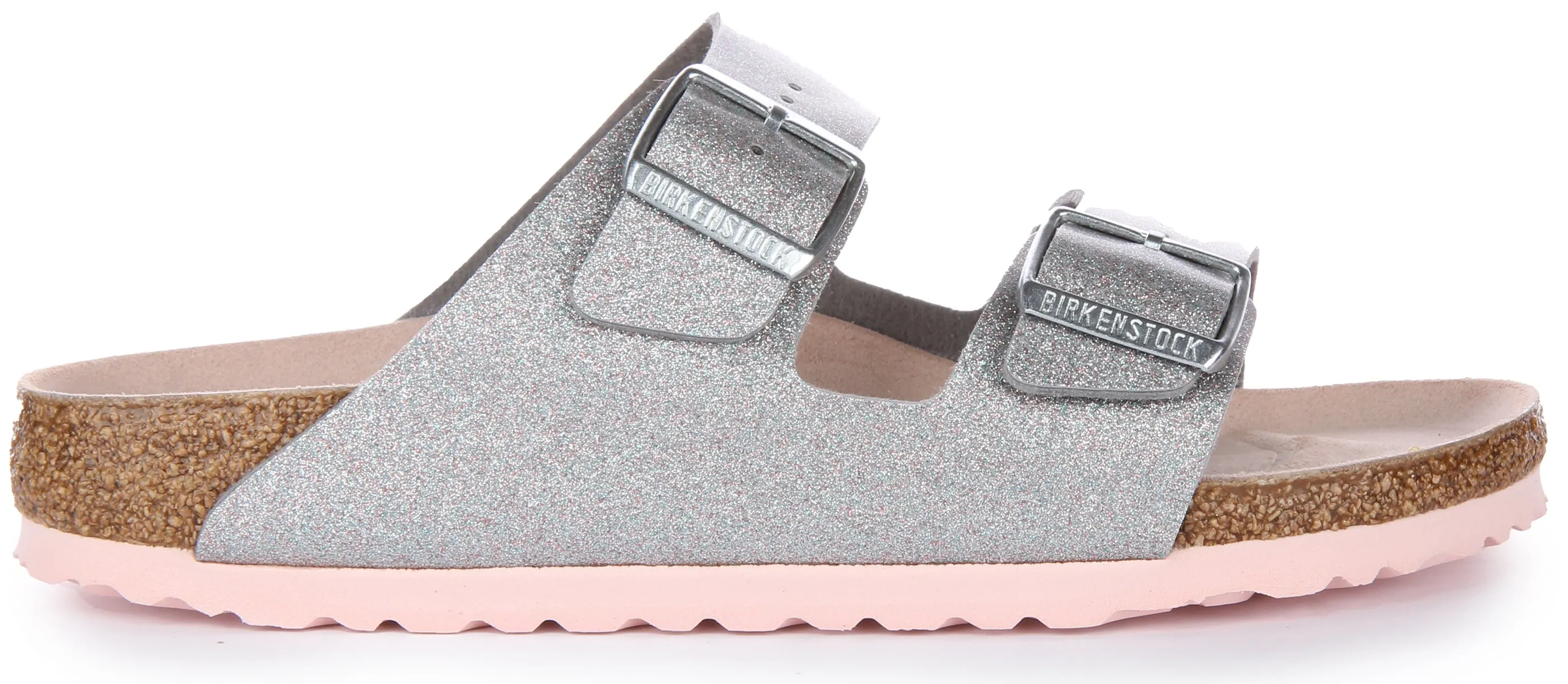Birkenstock Arizona Bf In Silber | Schmal geschnittene Schuhe Birkenstock