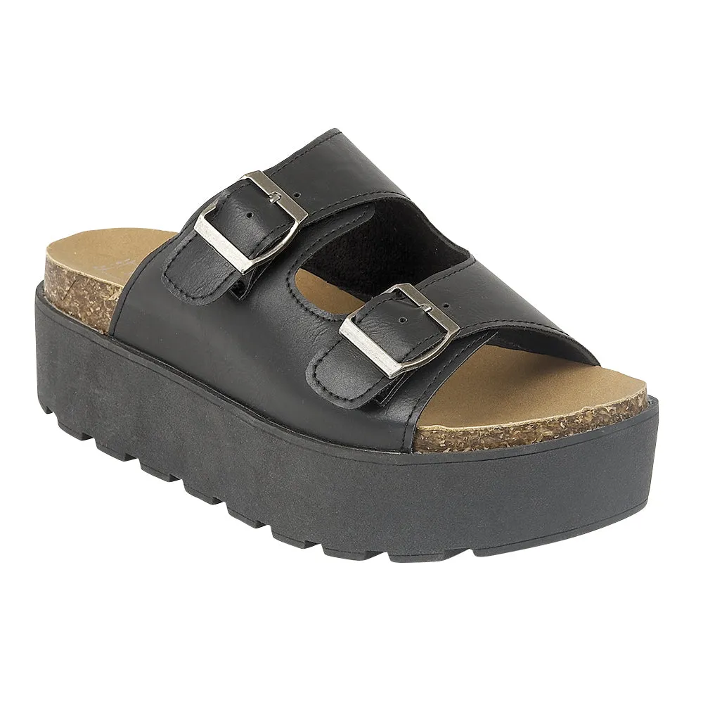 Schwarze Flache Schuhe