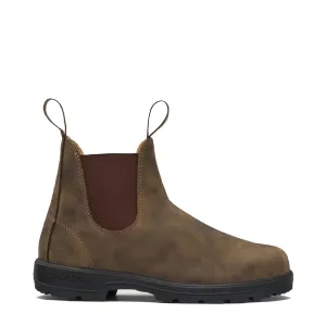 Blundstone 585 Chelsea Stiefel in Rustikalem Braun