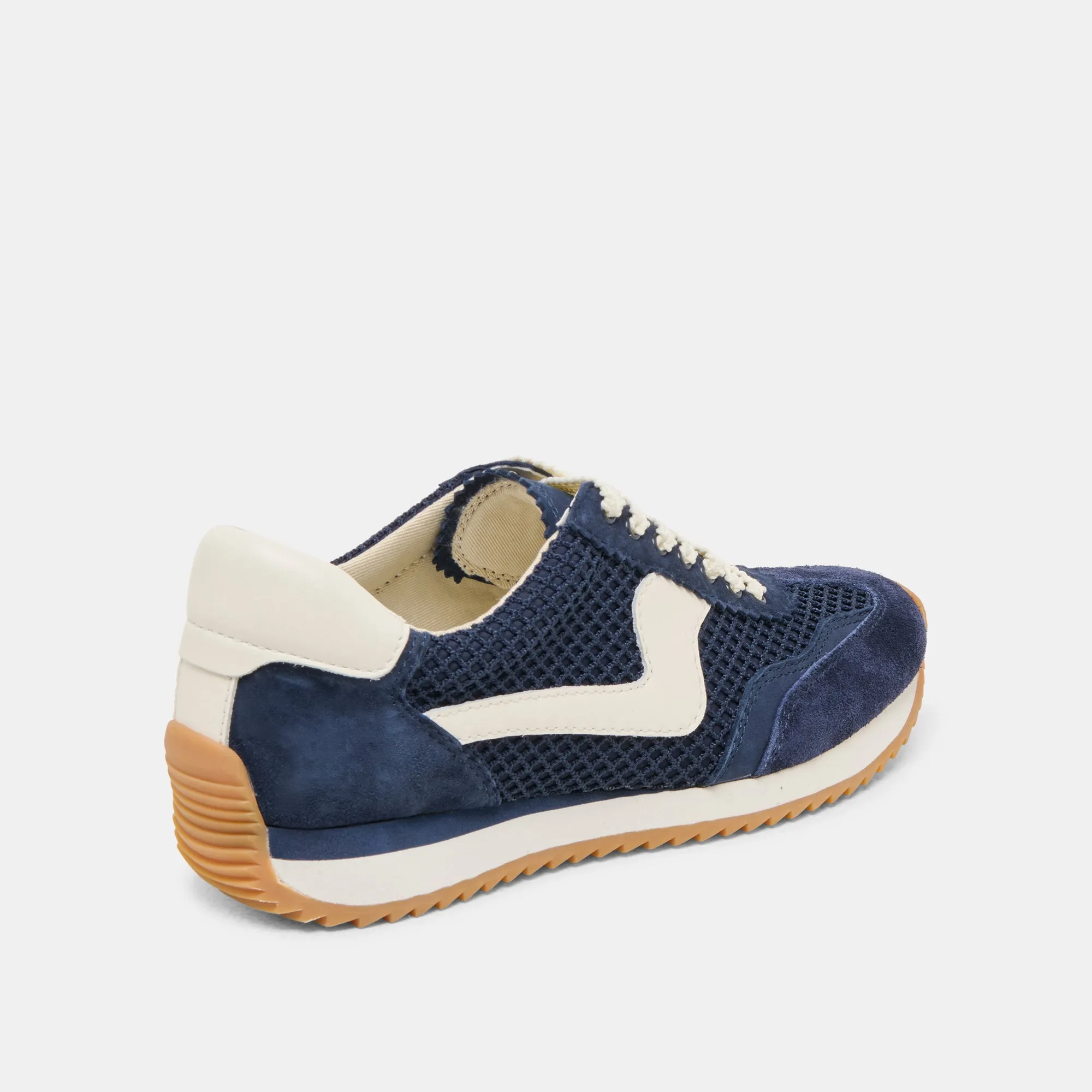 B.NTCD MESH SNEAKERS NAVY GEWEBTES MESH