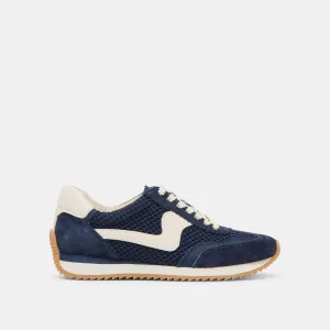 B.NTCD MESH SNEAKERS NAVY GEWEBTES MESH