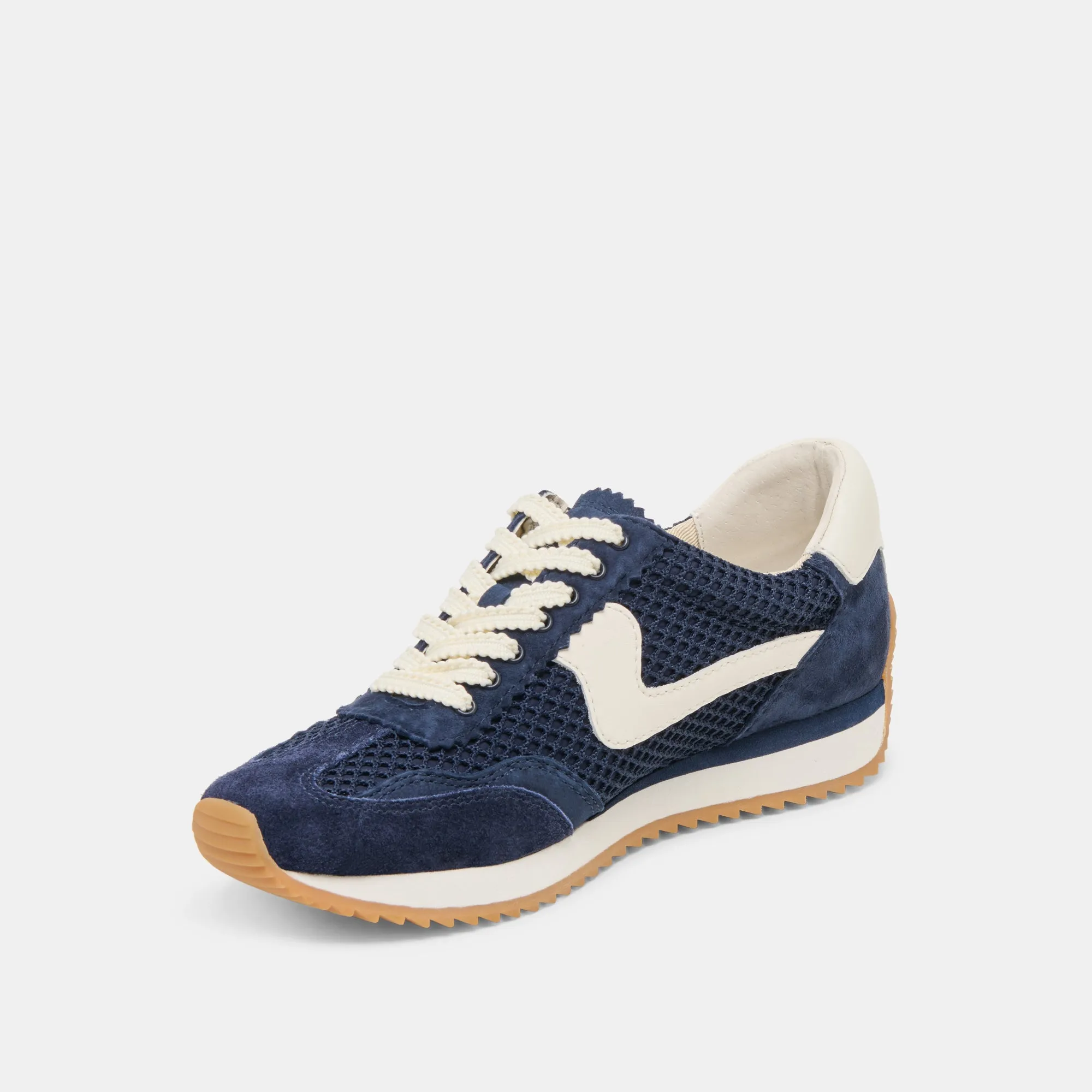 B.NTCD MESH SNEAKERS NAVY GEWEBTES MESH