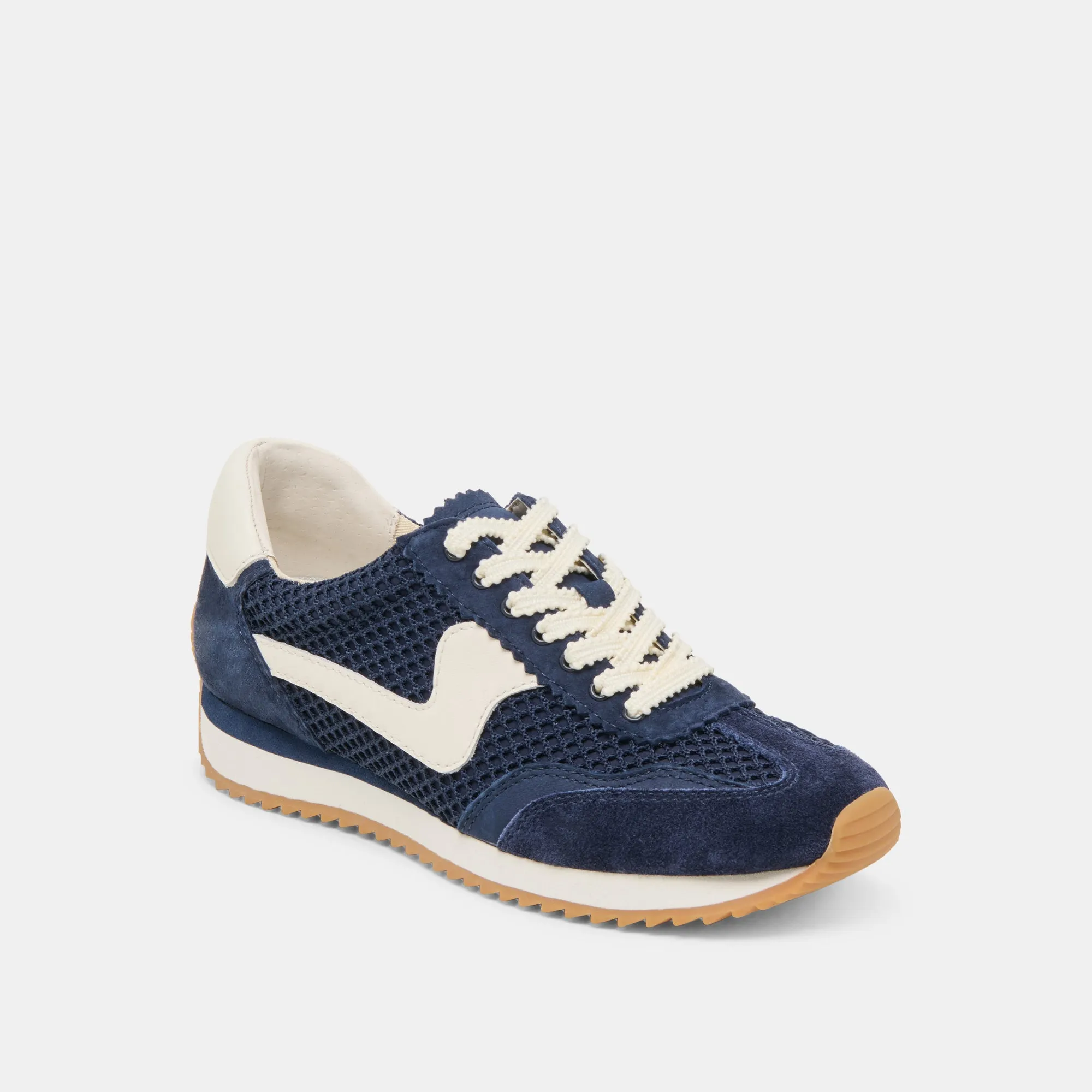 B.NTCD MESH SNEAKERS NAVY GEWEBTES MESH