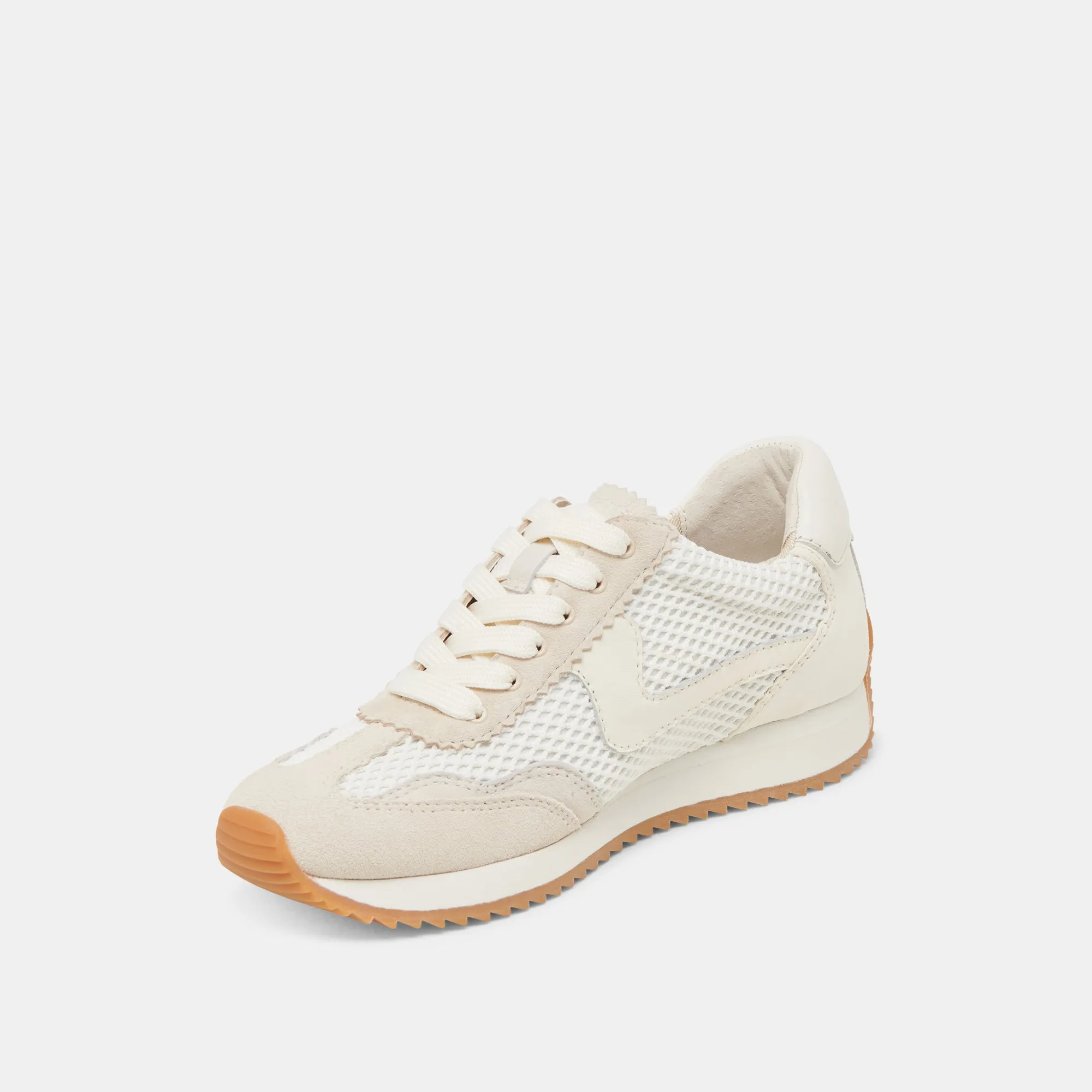 B.NTCD MESH SNEAKER WEIß GEWEBTES MESH