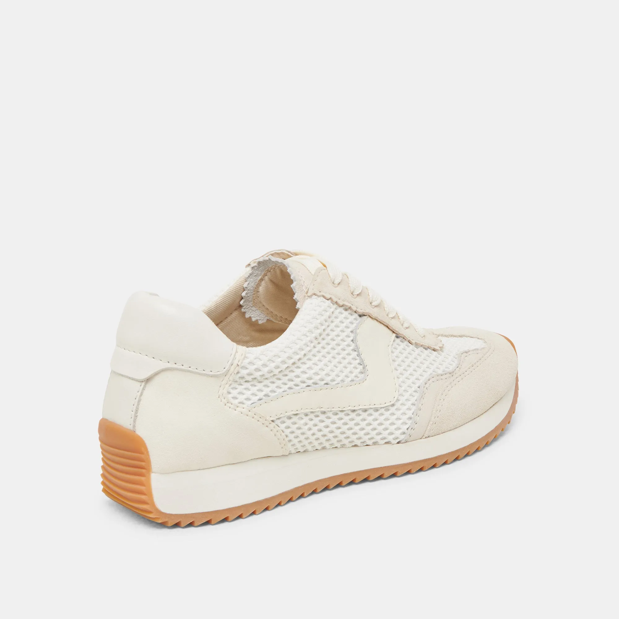 B.NTCD MESH SNEAKER WEIß GEWEBTES MESH