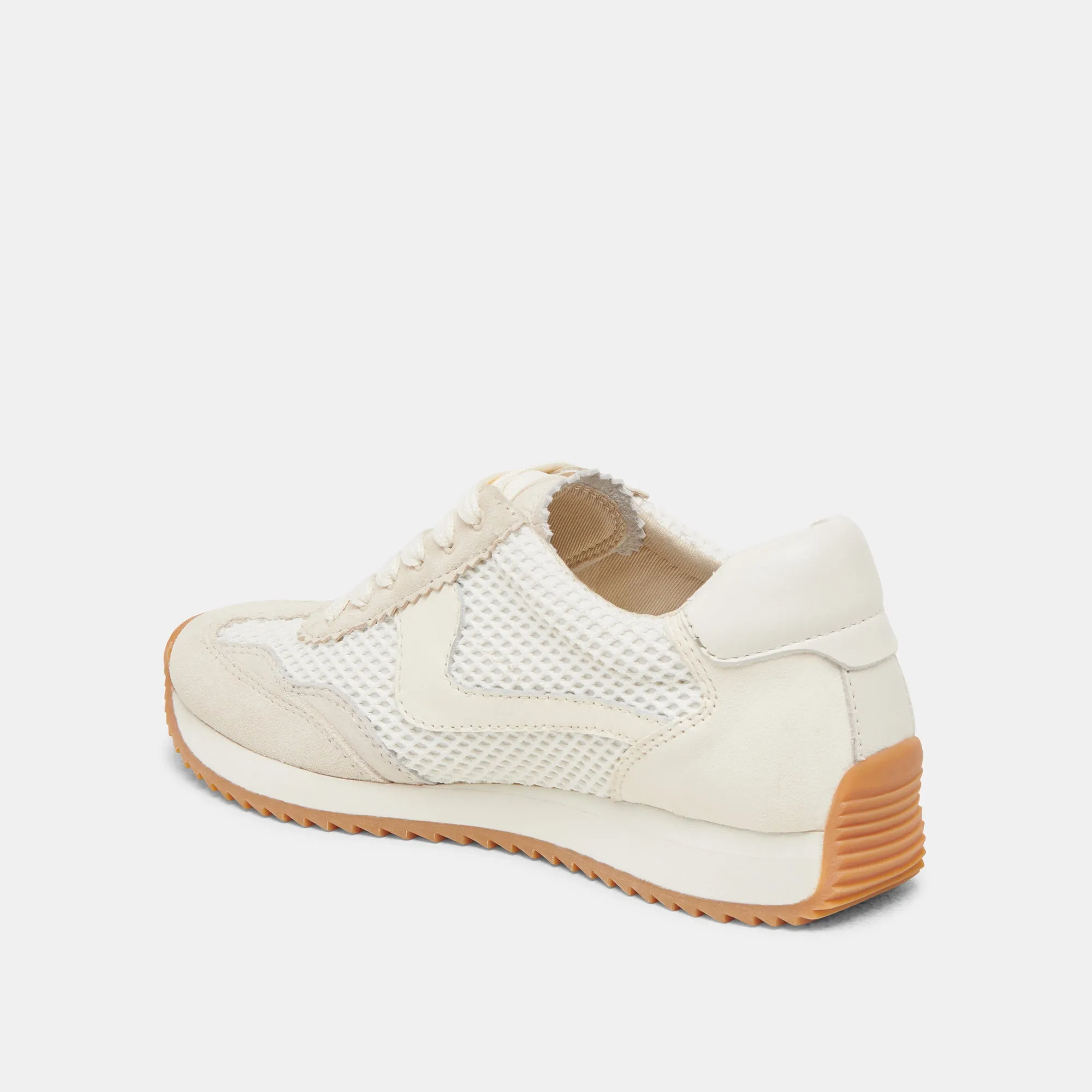 B.NTCD MESH SNEAKER WEIß GEWEBTES MESH