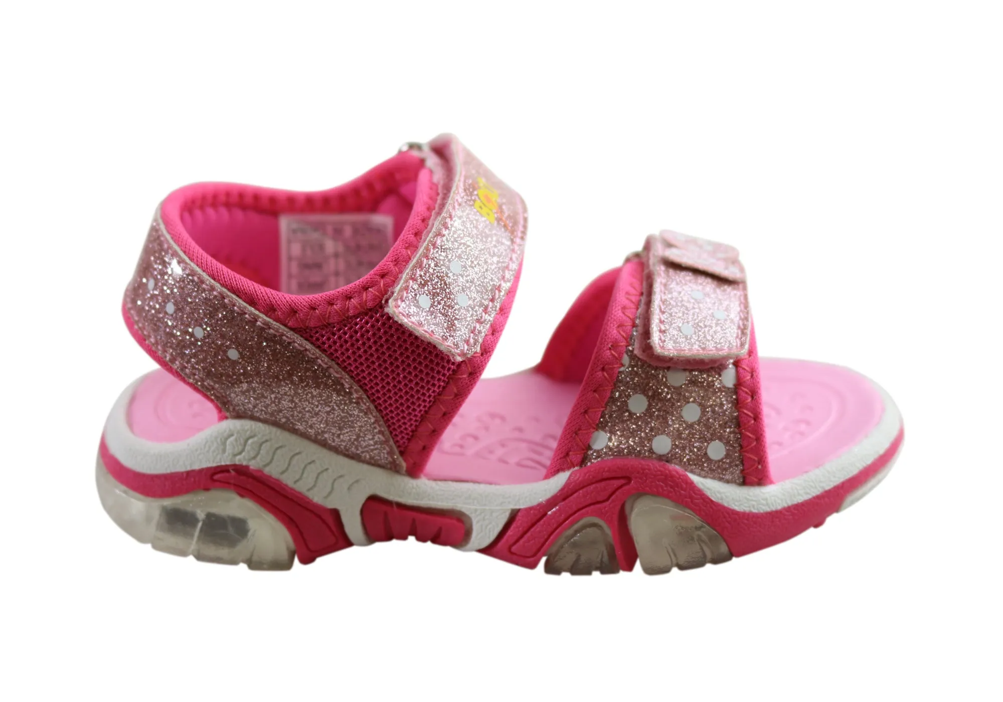 Bolt Tilly Sandalen mit Licht für Kleinkinder und Mädchen von Grosby