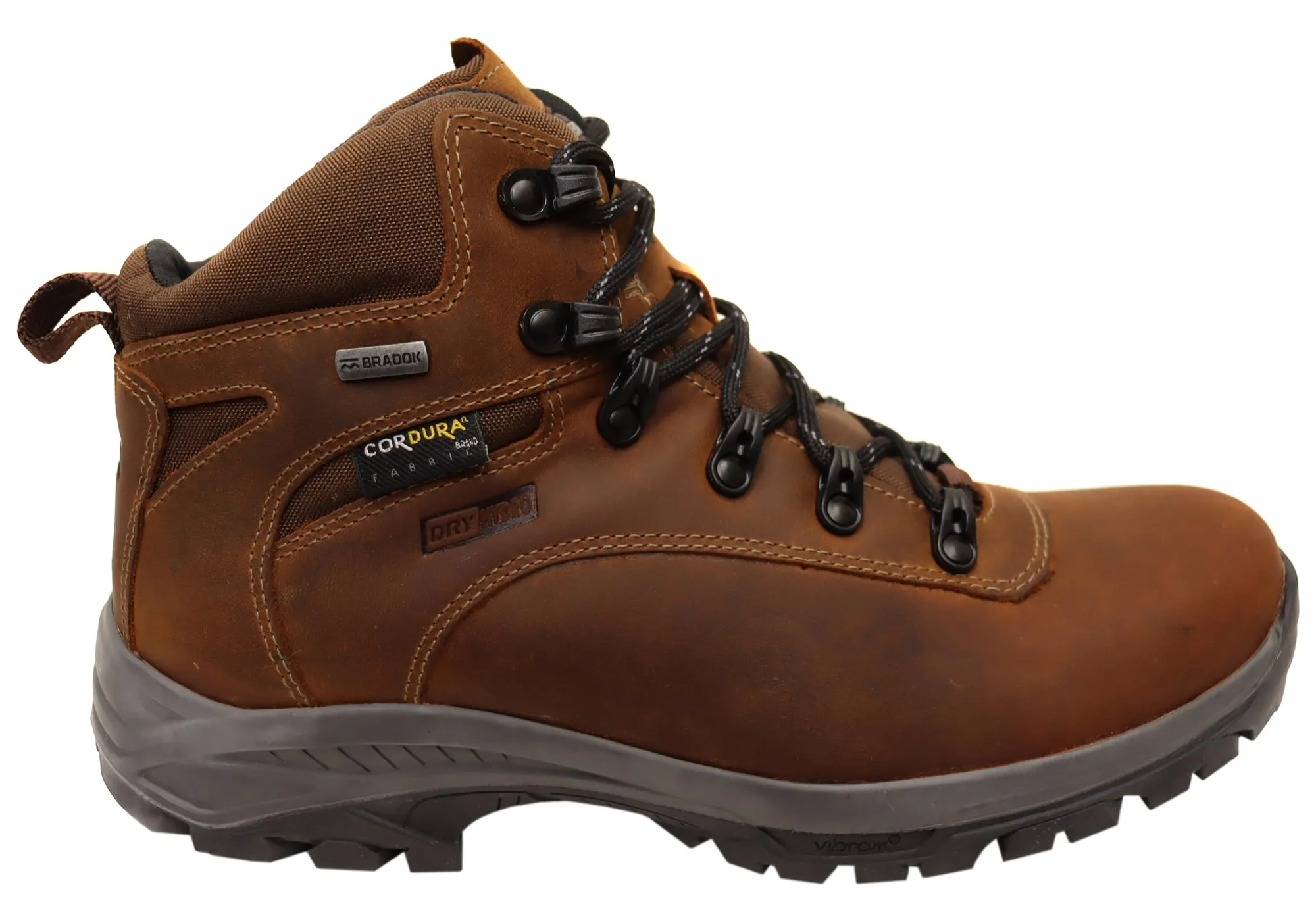 Bradok Aconcagua Herren Komfort Wanderstiefel aus Leder, Hergestellt in Brasilien Bradok Schuhe