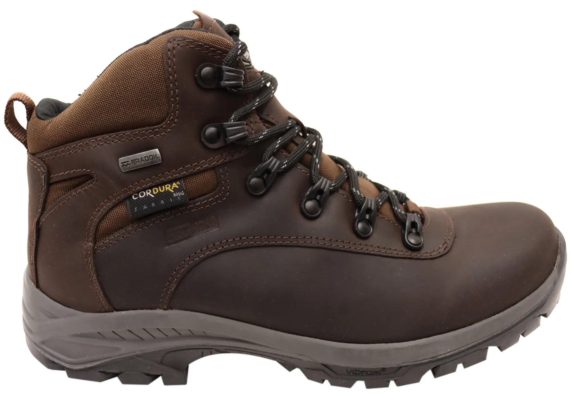 Bradok Aconcagua Herren Komfort Wanderstiefel aus Leder, Hergestellt in Brasilien Bradok Schuhe