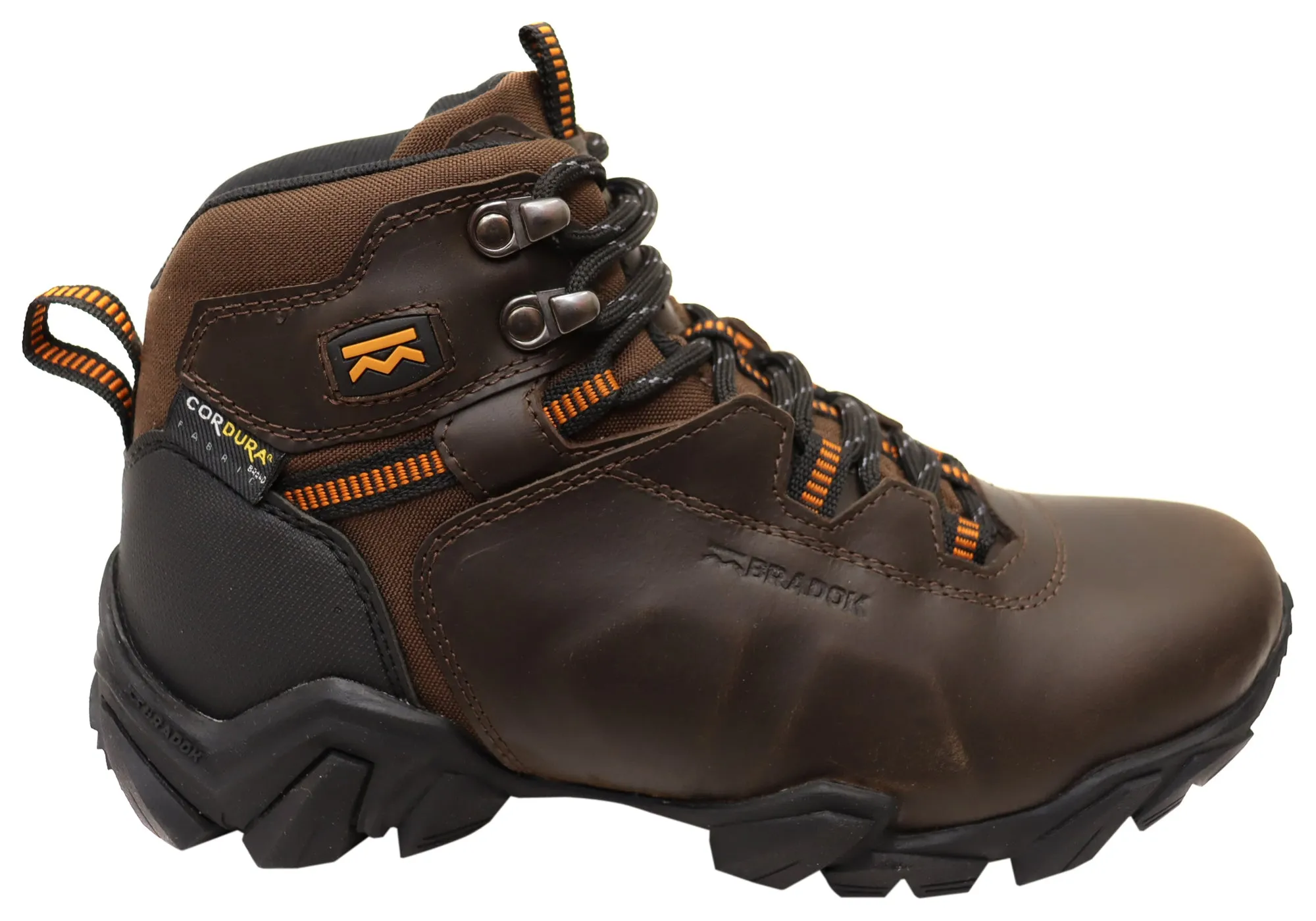 Bradok Trex Herren Bequeme Wanderstiefel aus Leder Hergestellt in Brasilien Bradok Schuhe