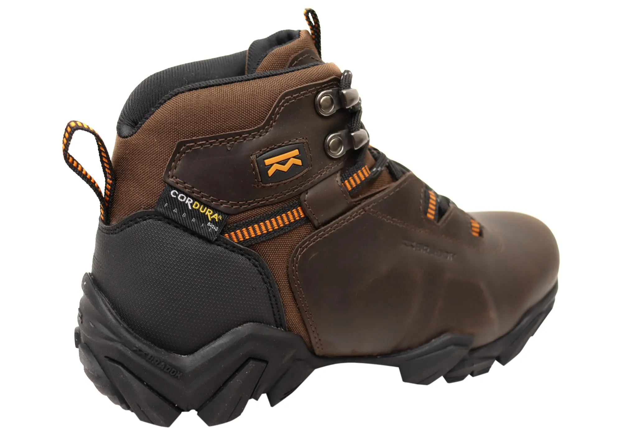 Bradok Trex Herren Bequeme Wanderstiefel aus Leder Hergestellt in Brasilien Bradok Schuhe
