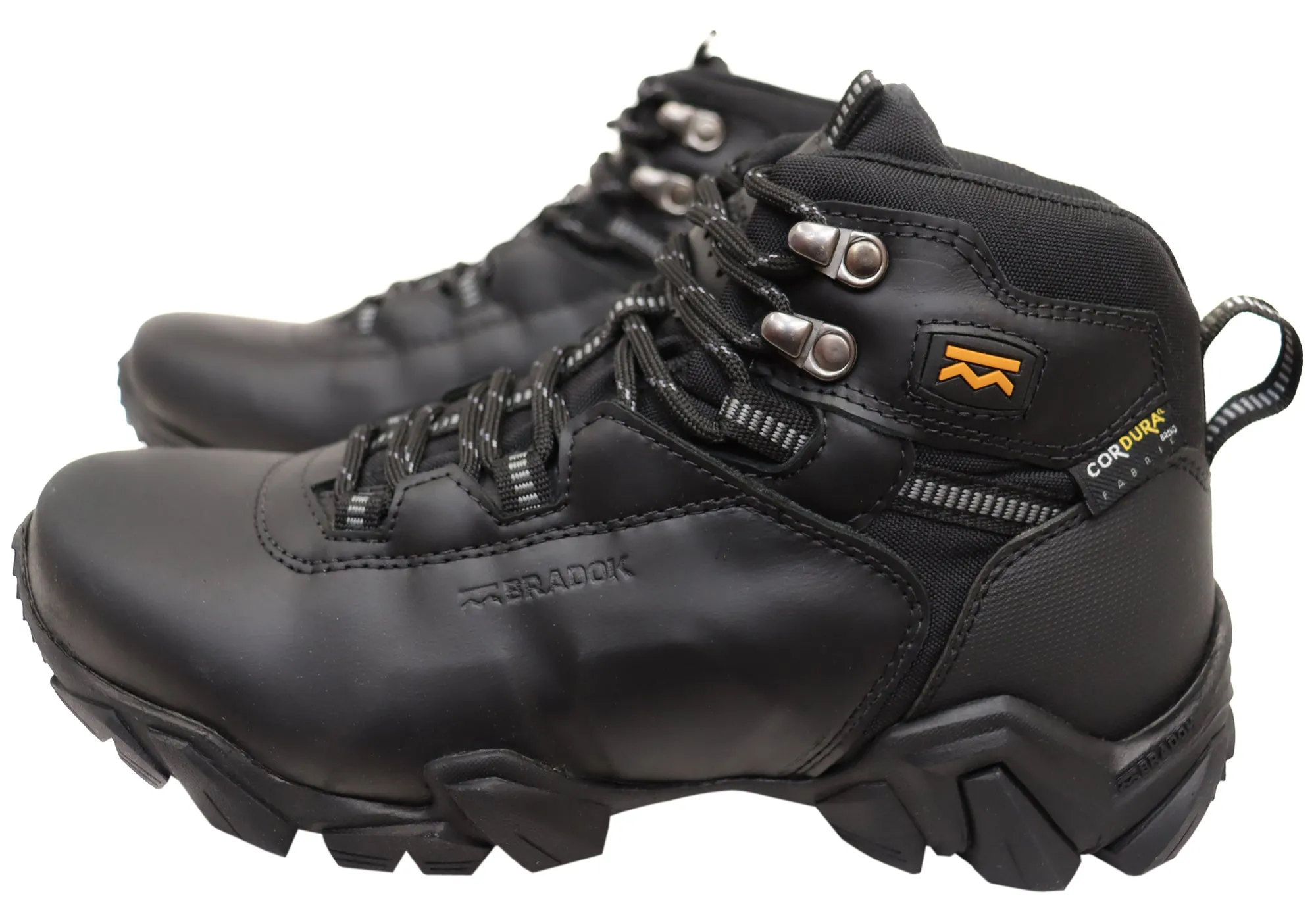 Bradok Trex Herren Bequeme Wanderstiefel aus Leder Hergestellt in Brasilien Bradok Schuhe