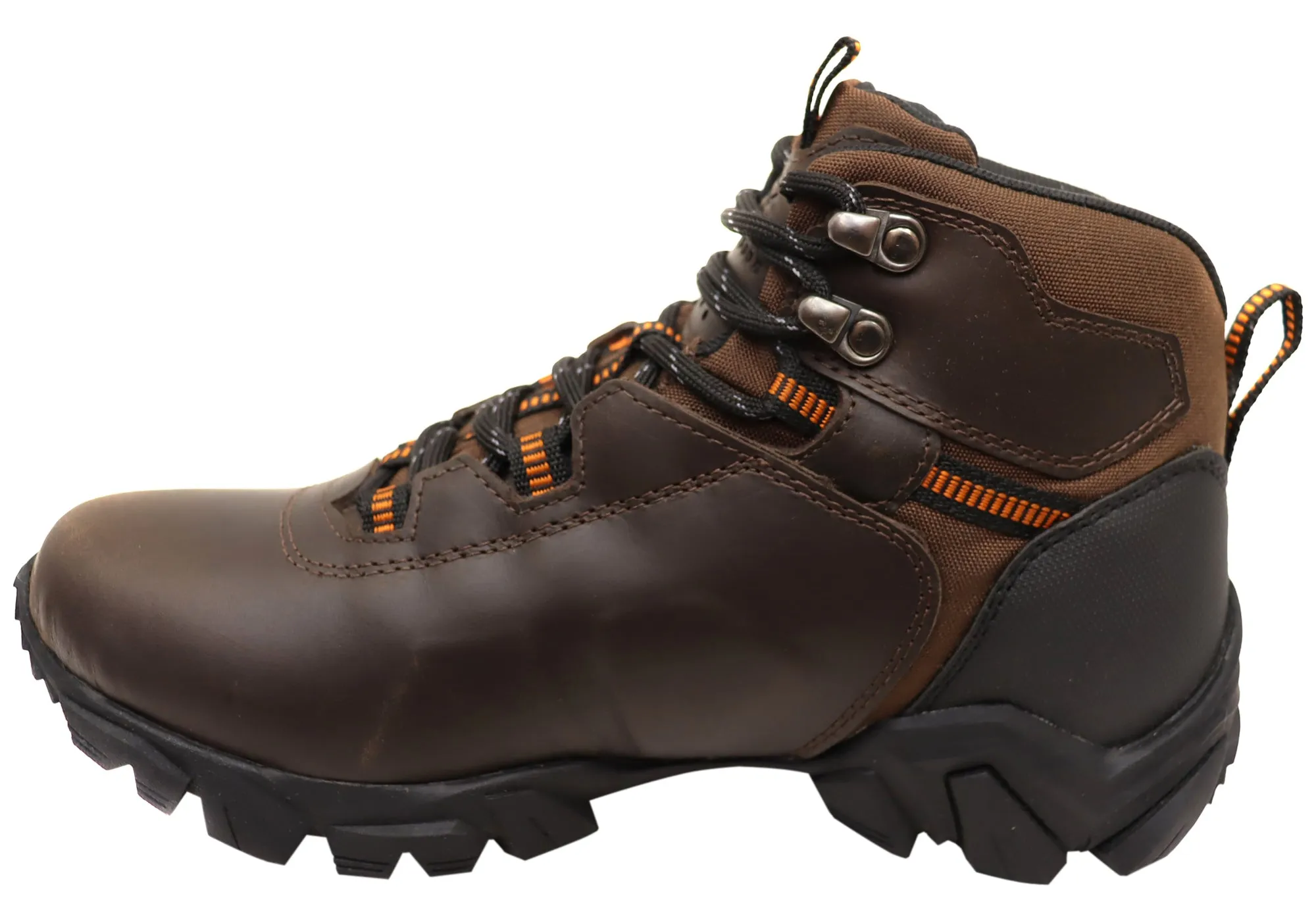 Bradok Trex Herren Bequeme Wanderstiefel aus Leder Hergestellt in Brasilien Bradok Schuhe