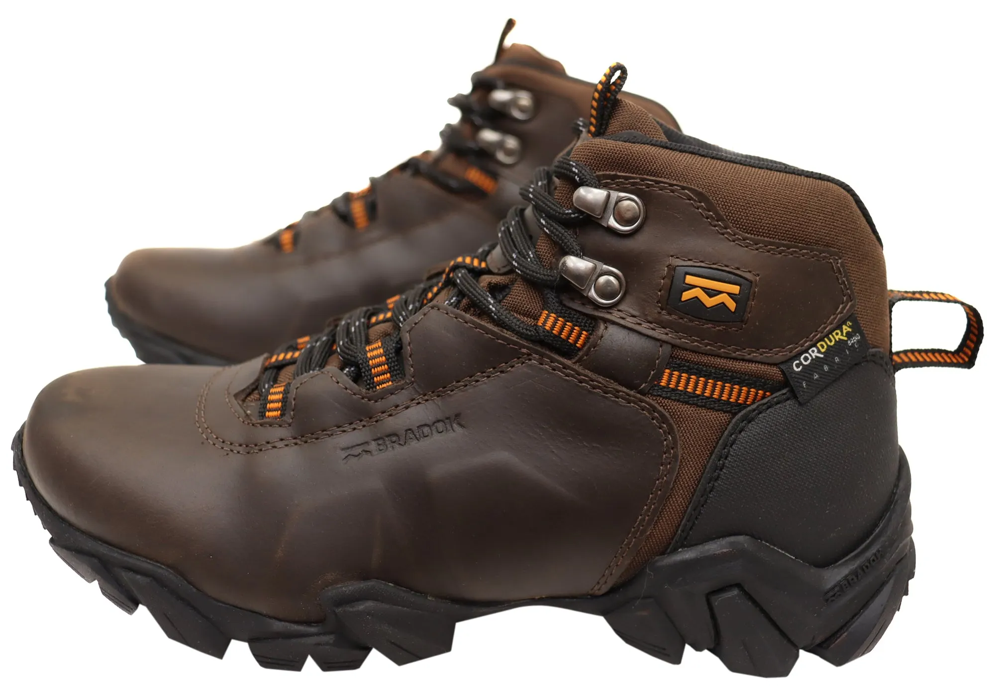 Bradok Trex Herren Bequeme Wanderstiefel aus Leder Hergestellt in Brasilien Bradok Schuhe
