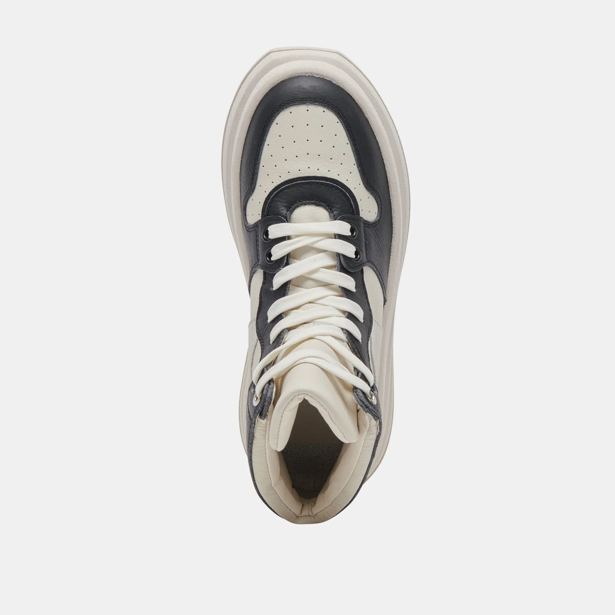 BRAX SNEAKER WEIß SCHWARZ LEDER