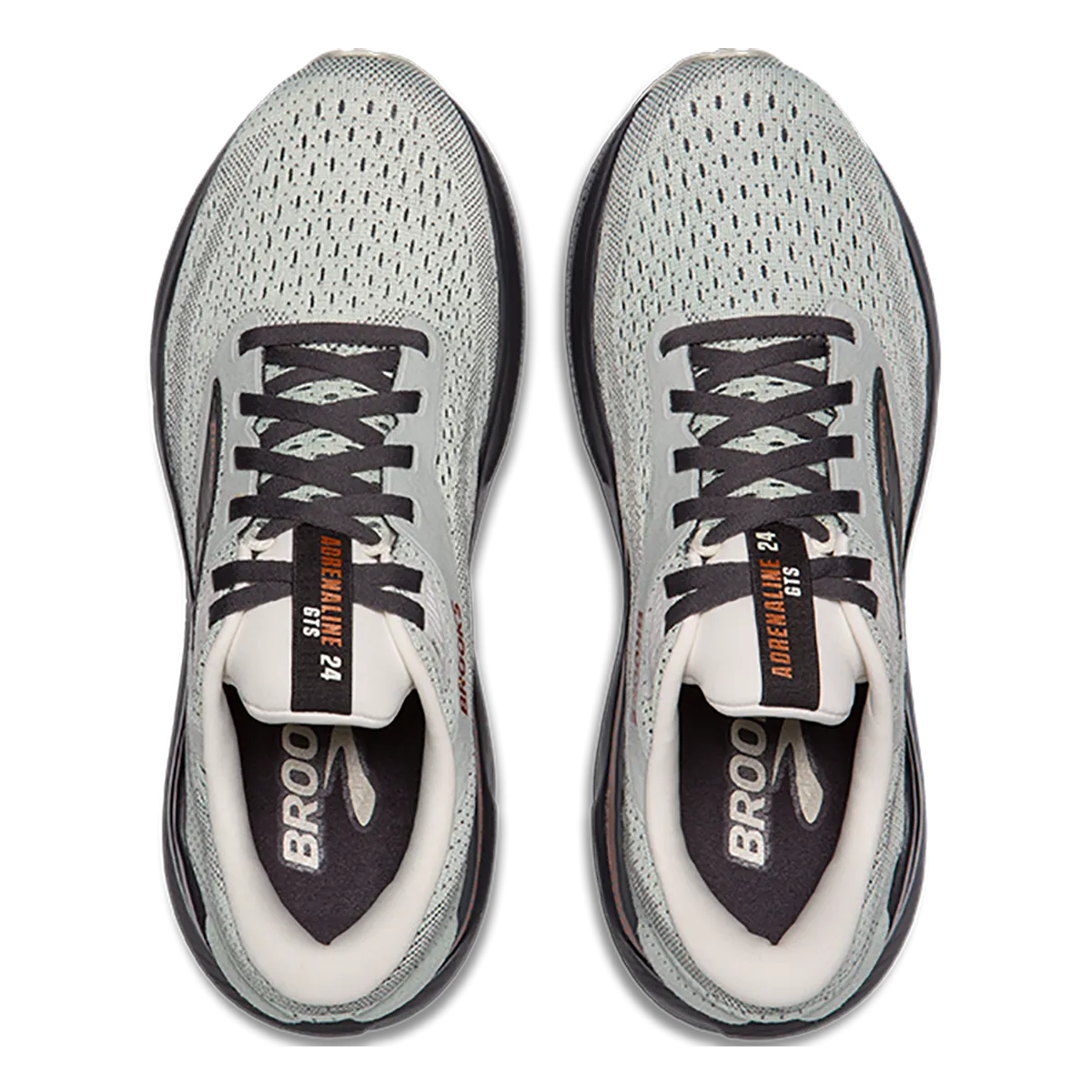 Brooks Adrenaline GTS 24 Mercury - Ebenholz - Kupfer