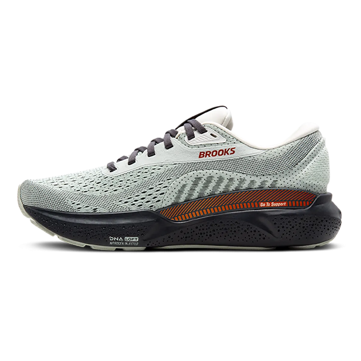 Brooks Adrenaline GTS 24 Mercury - Ebenholz - Kupfer