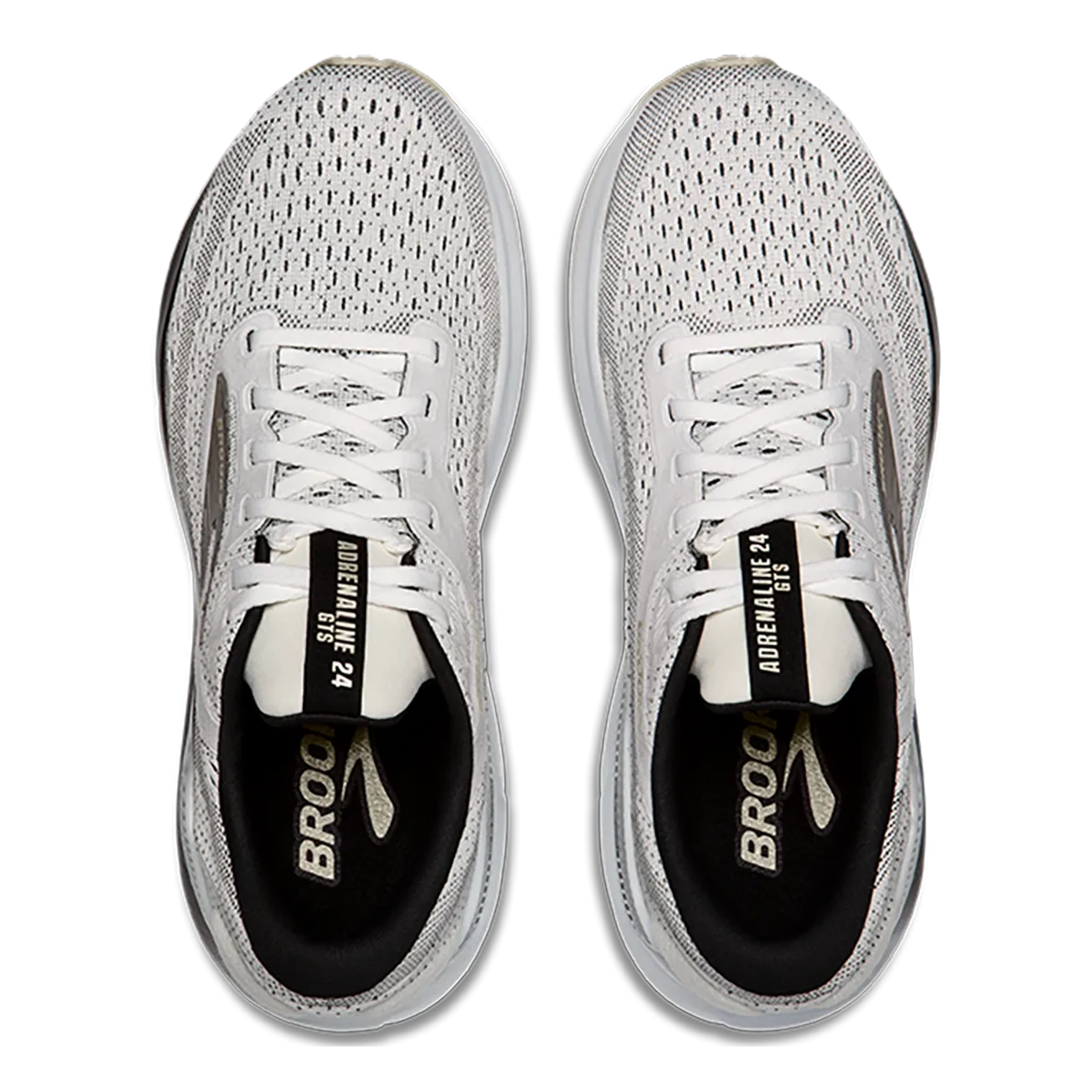 Brooks Adrenaline GTS 24 Weiß - Schwarz - Pelikan