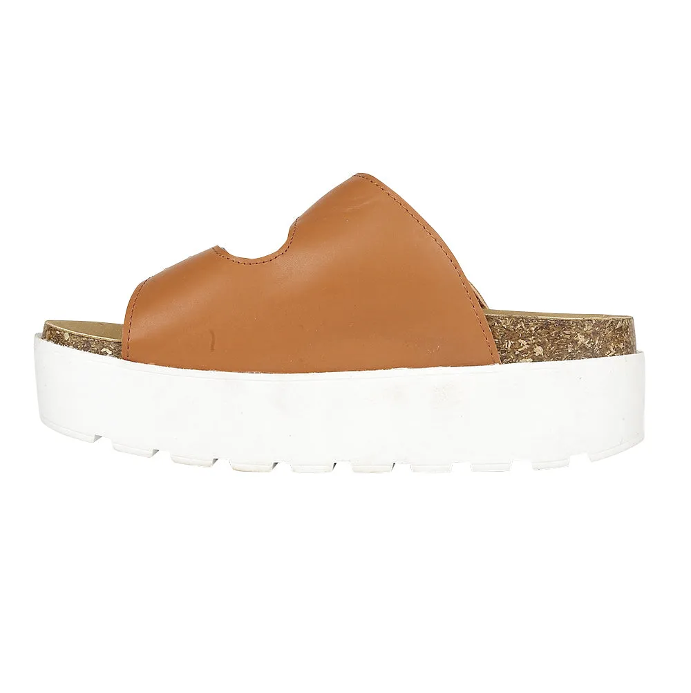 Braune Flache Schuhe