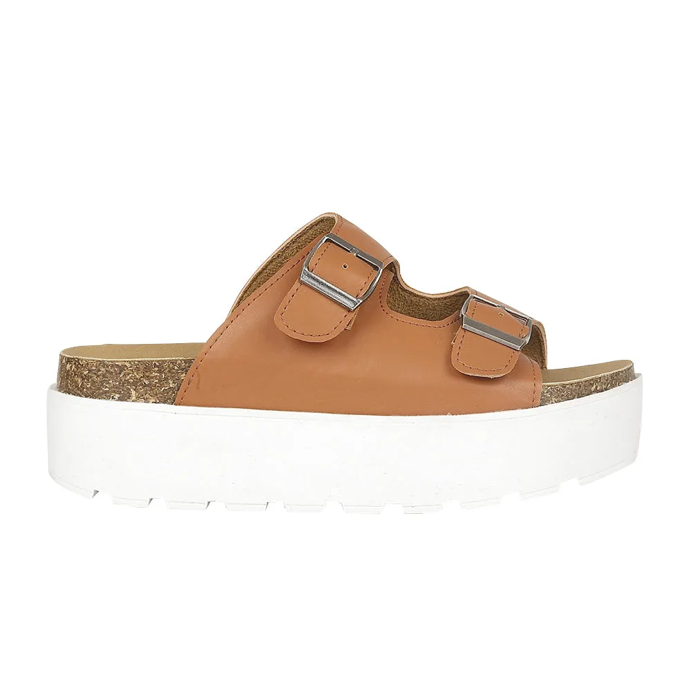 Braune Flache Schuhe