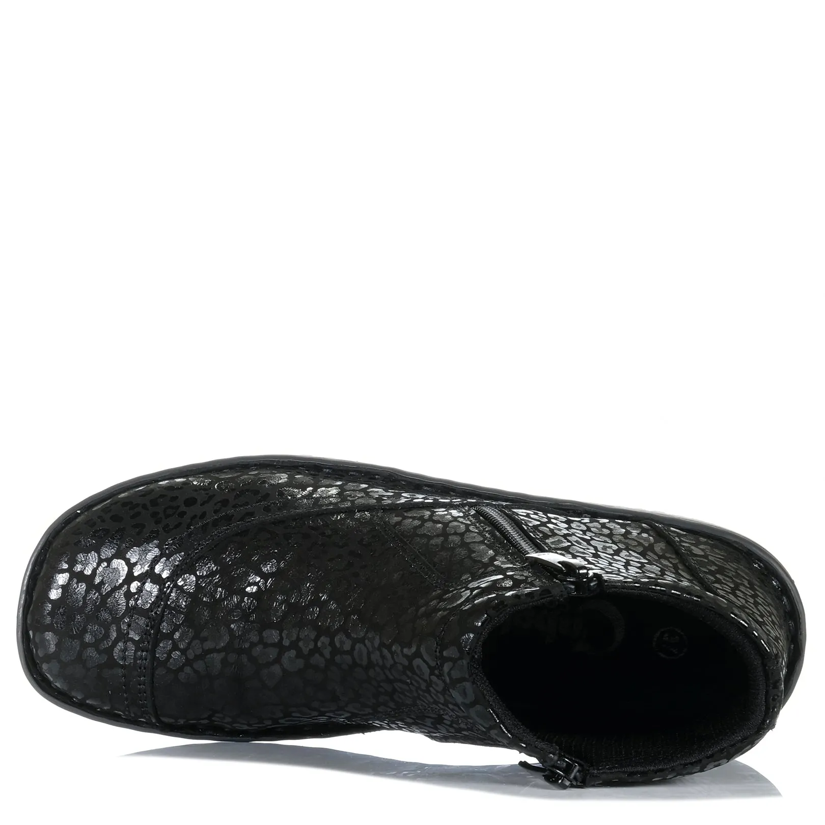 Cabello CP522-32 Schuhe in Schwarz mit Leopardenmuster_Cabello