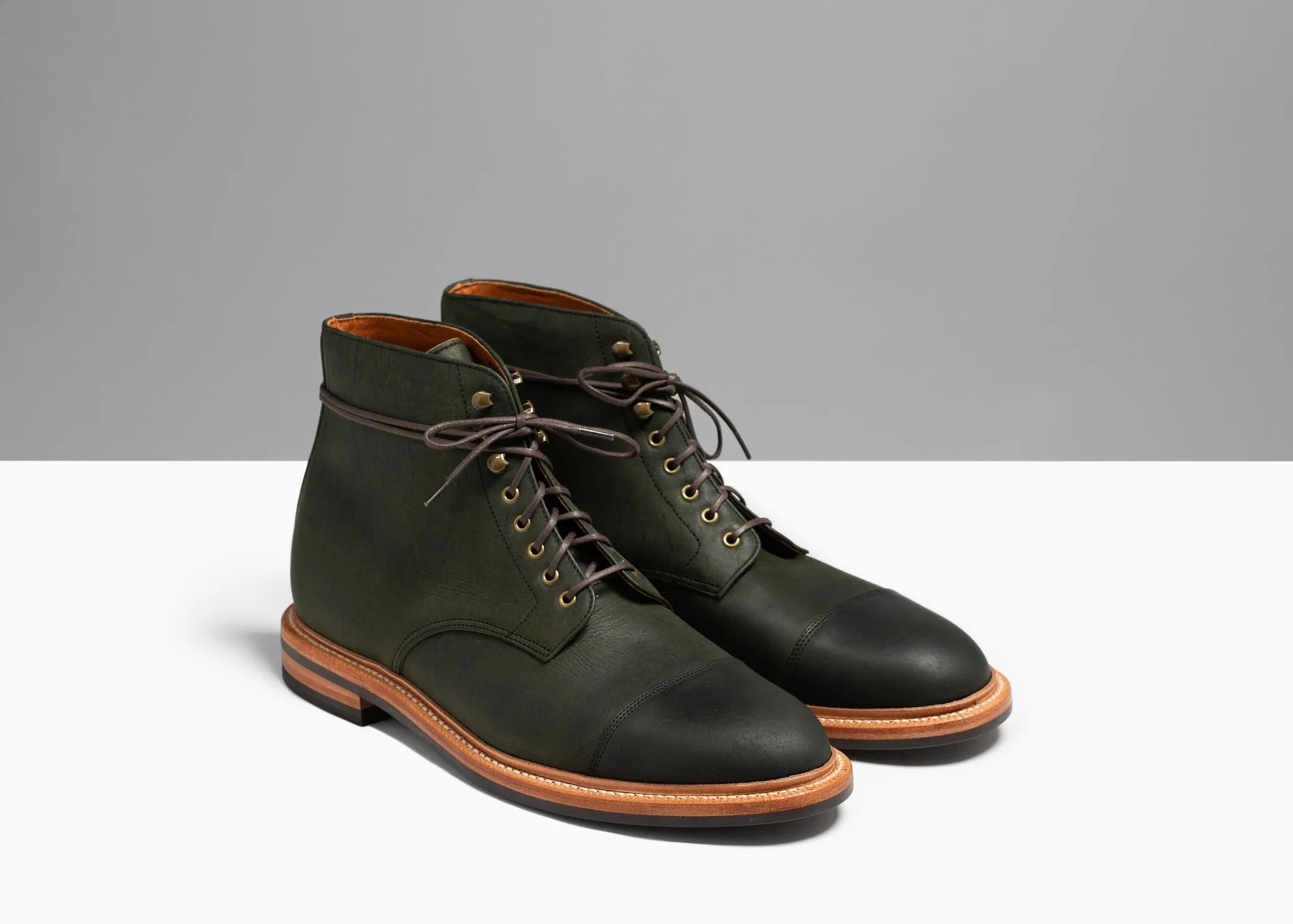 Cap-Toe-Stiefel Wald Kudu
