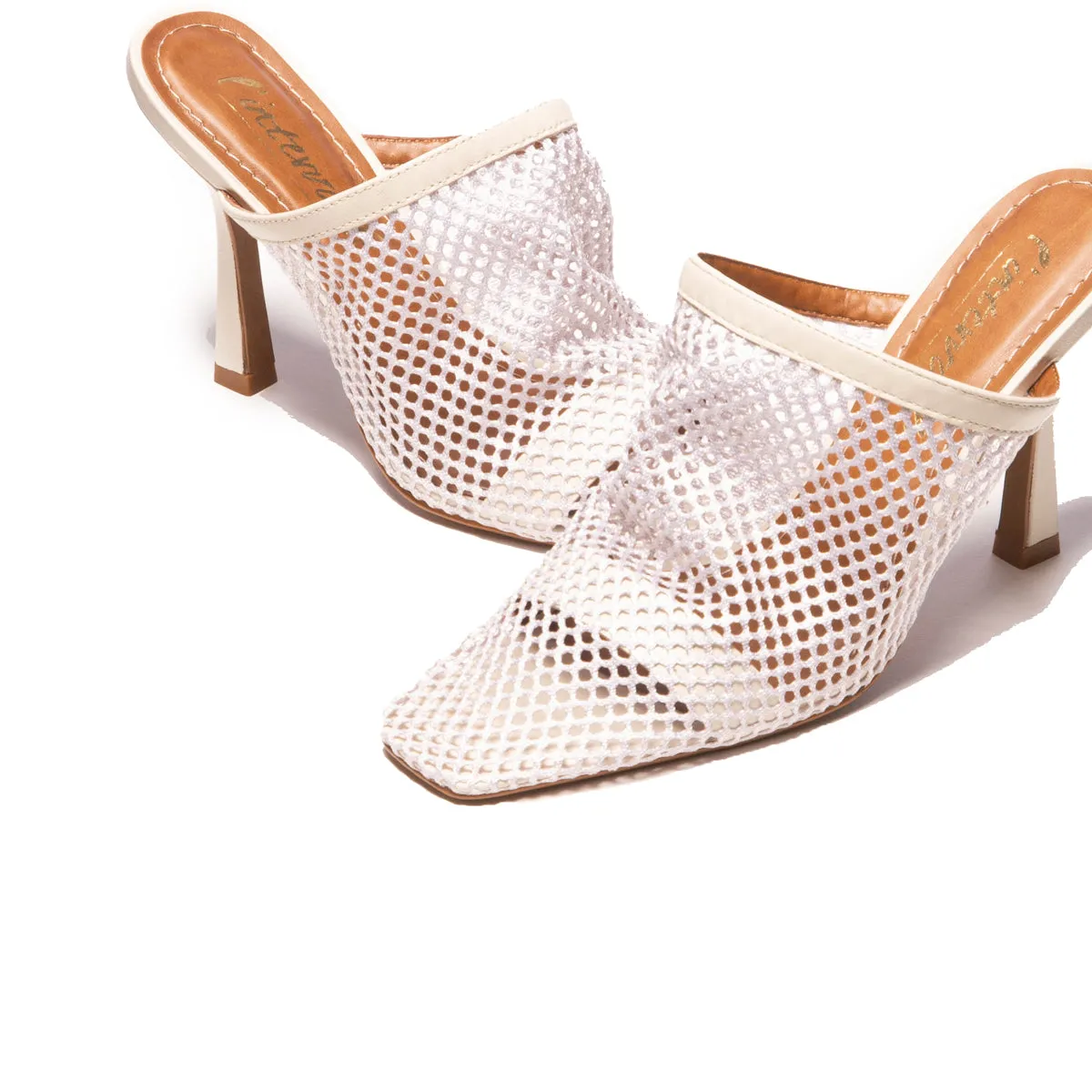 Cape Off-White Mesh