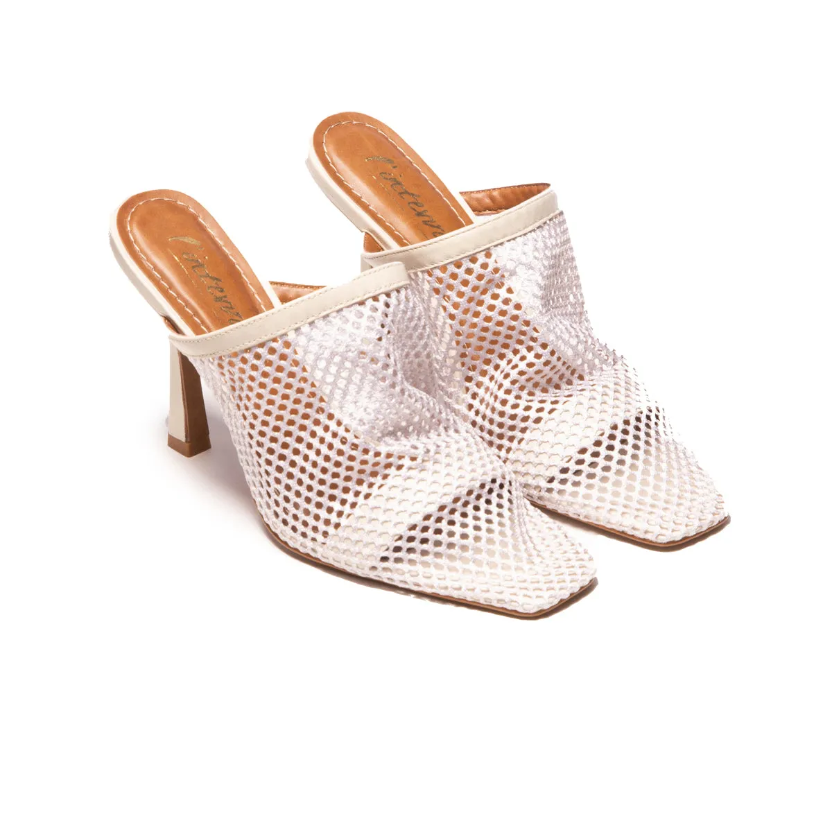 Cape Off-White Mesh