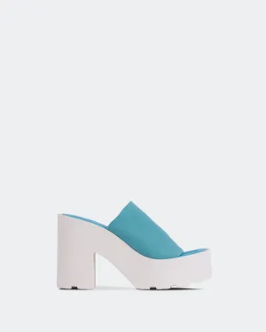 Carangi Blaues Lycra
