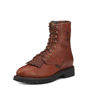 Cascade 8 Zoll wasserdichter Stiefel mit weicher Spitze in Sonnengelb