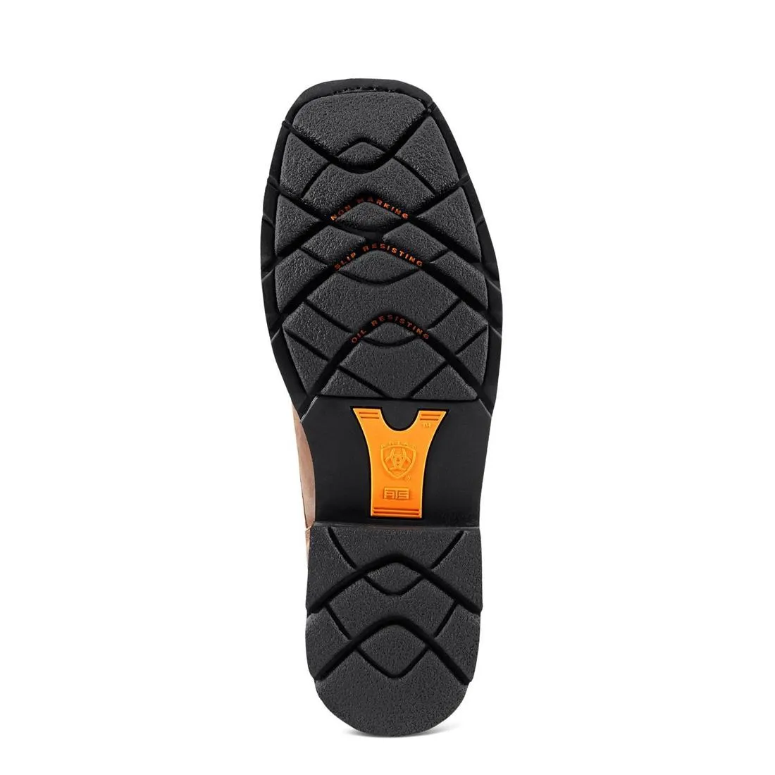 Cascade 8 Zoll Weiche-Spitze Breite Viereckige-Spitze Stiefel Alamo Braun