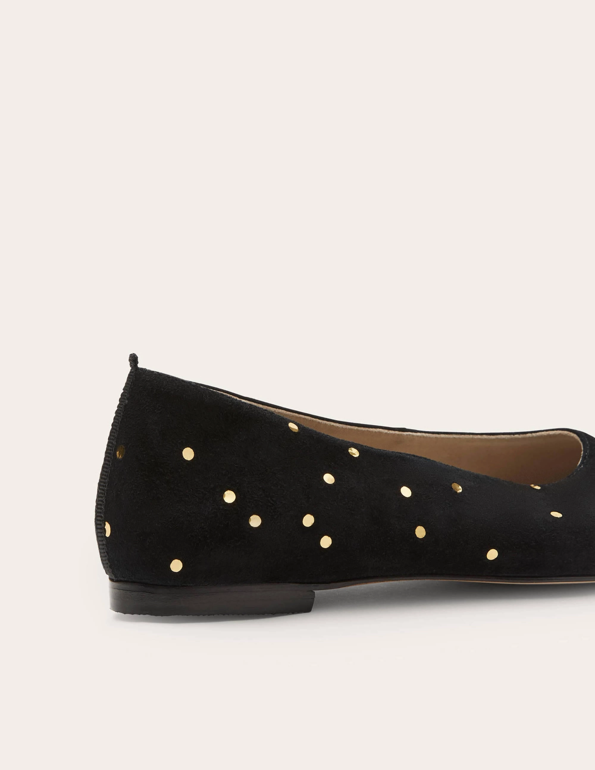 Catriona Ballerinas-Black and Gold, Scattered Spot